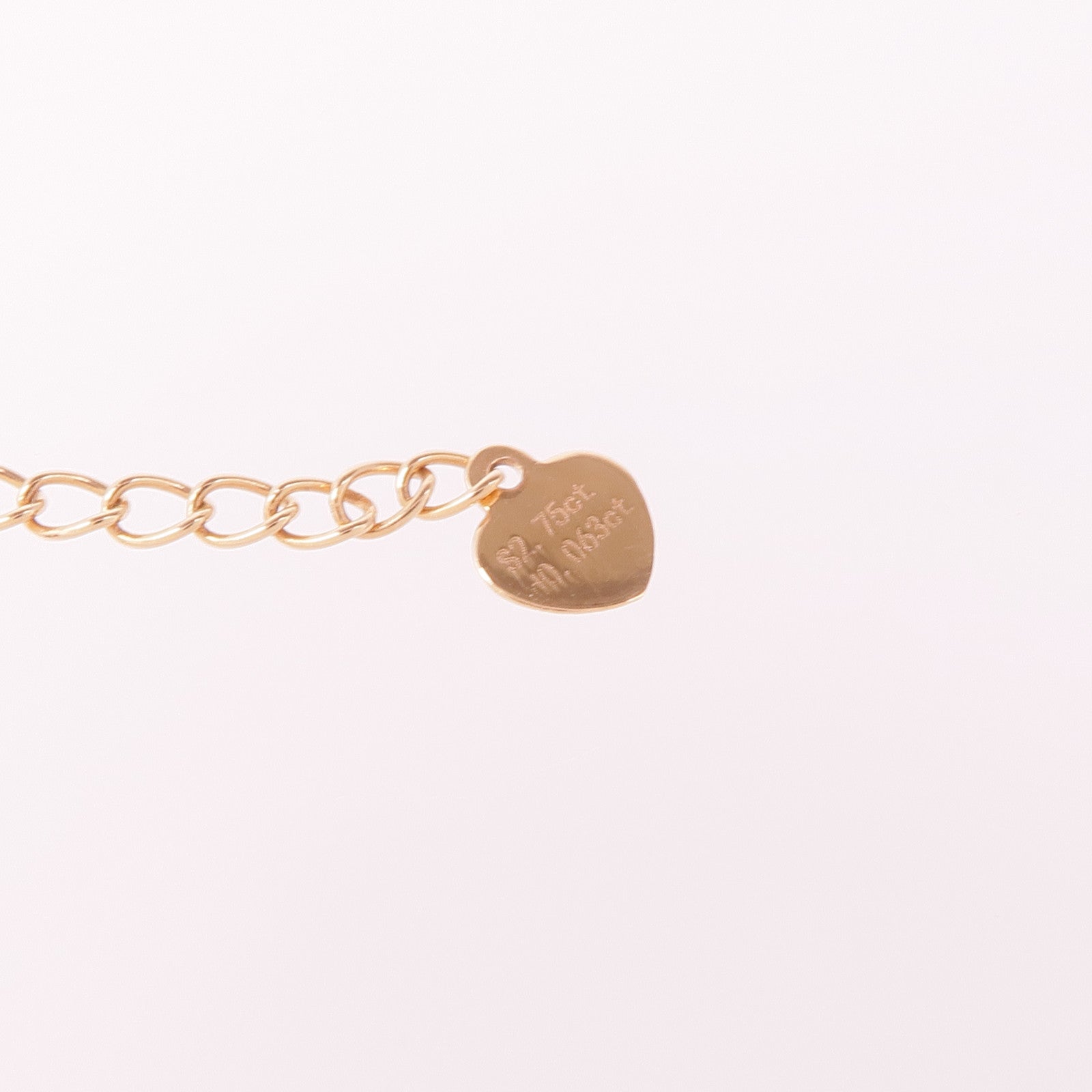 JEWELRY 18K玫瑰金Sapphire/Diamond Bracelet粉紅色藍寶石/鑽石手鏈
