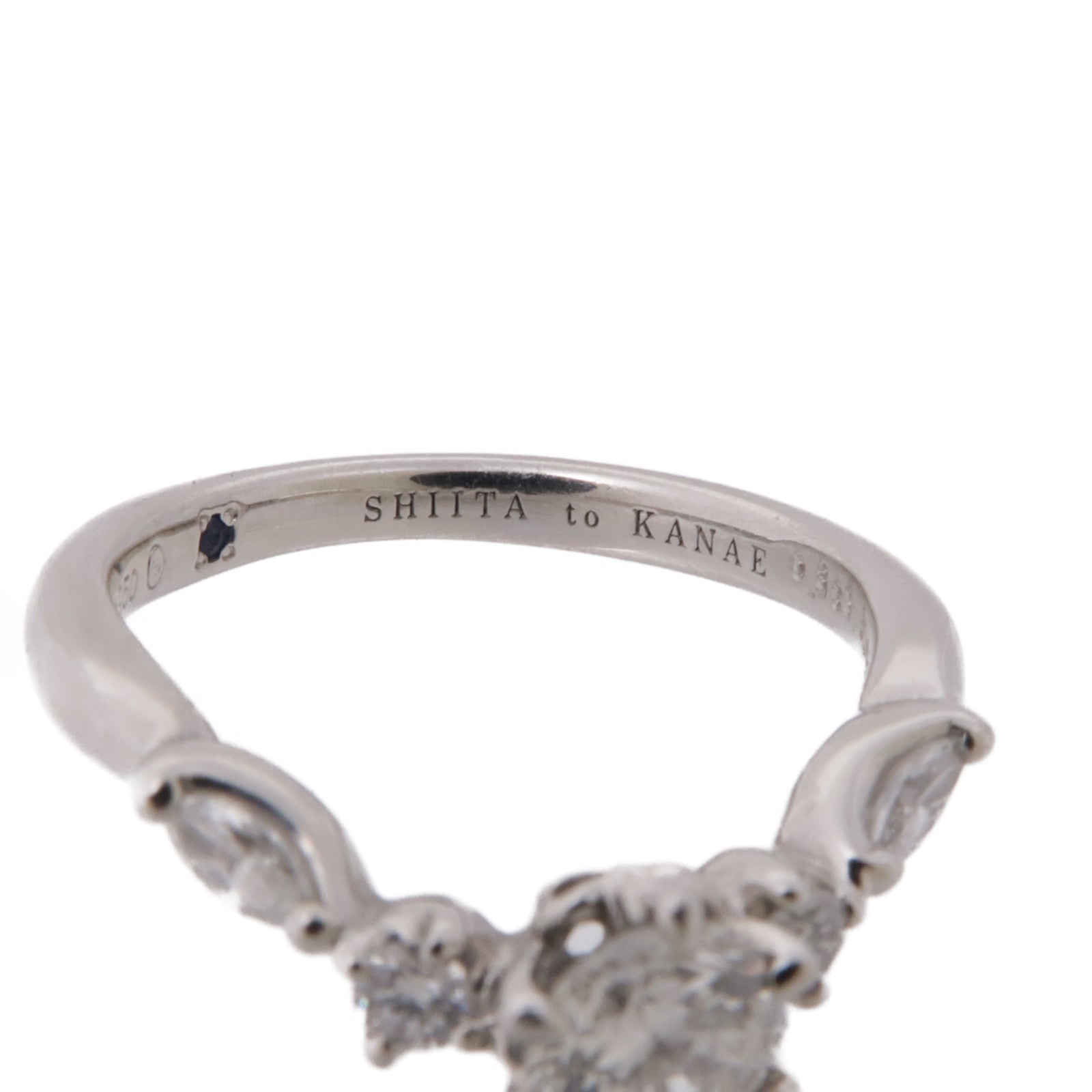 JEWELRY PT950鉑金Diamond Ring鑽石戒指US#4