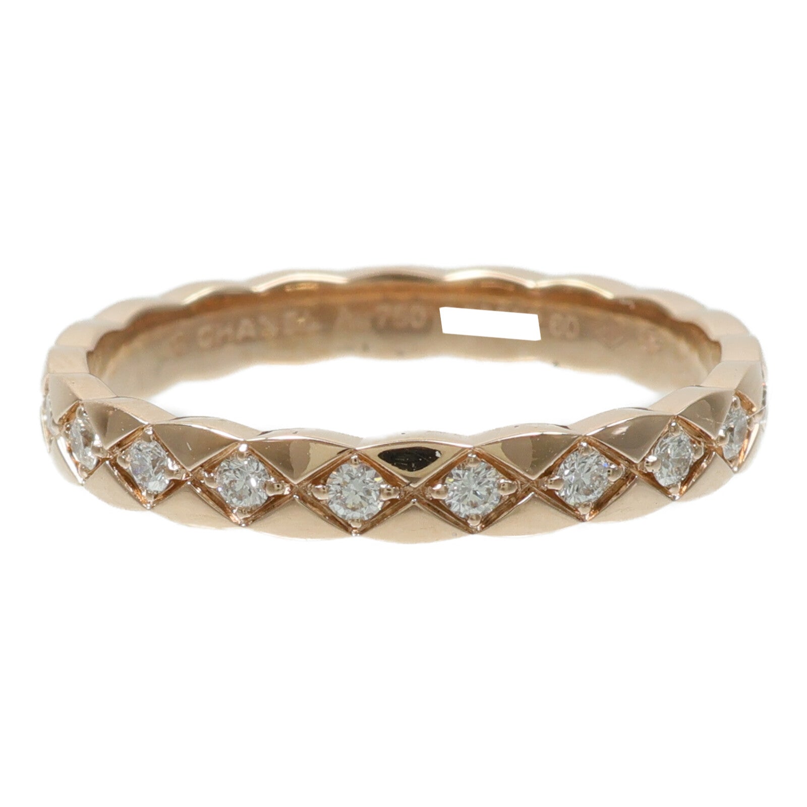 CHANEL 18K玫瑰金Coco Crush Ring戒指