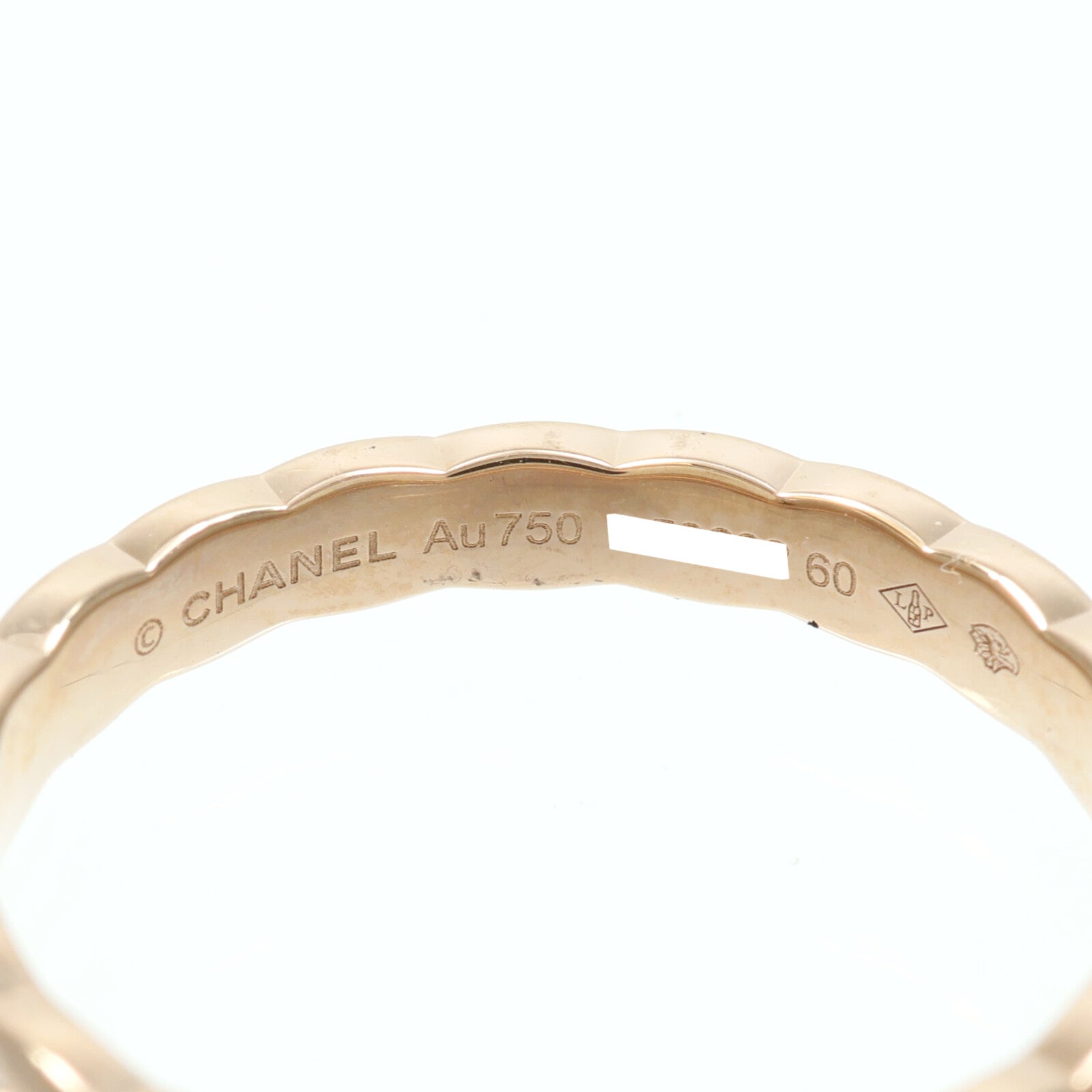 CHANEL 18K玫瑰金Coco Crush Ring戒指