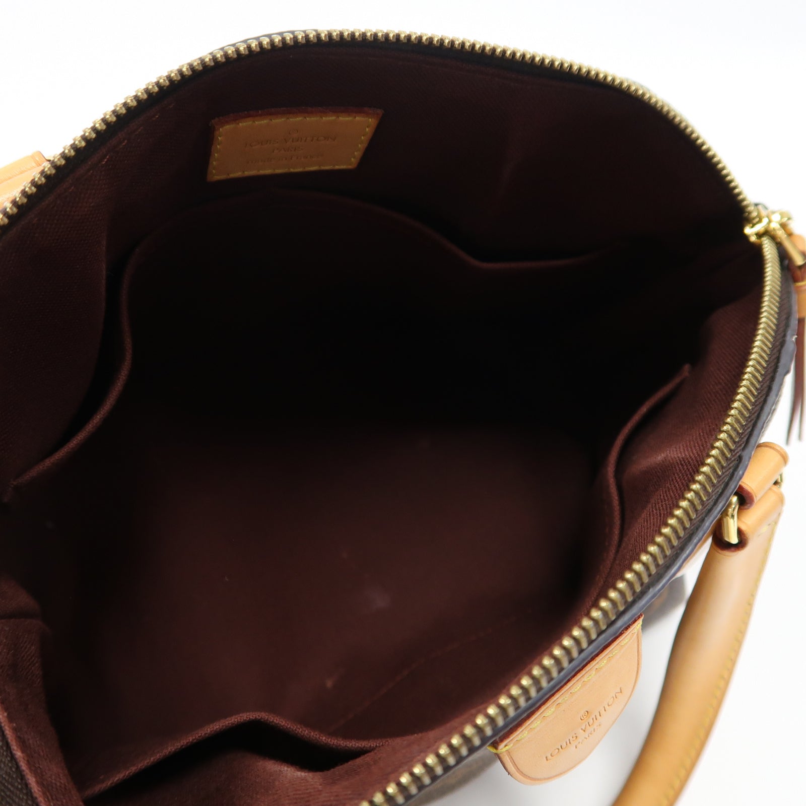 LOUIS VUITTON Monogram Boetie PM金扣手挽肩背兩用袋啡色