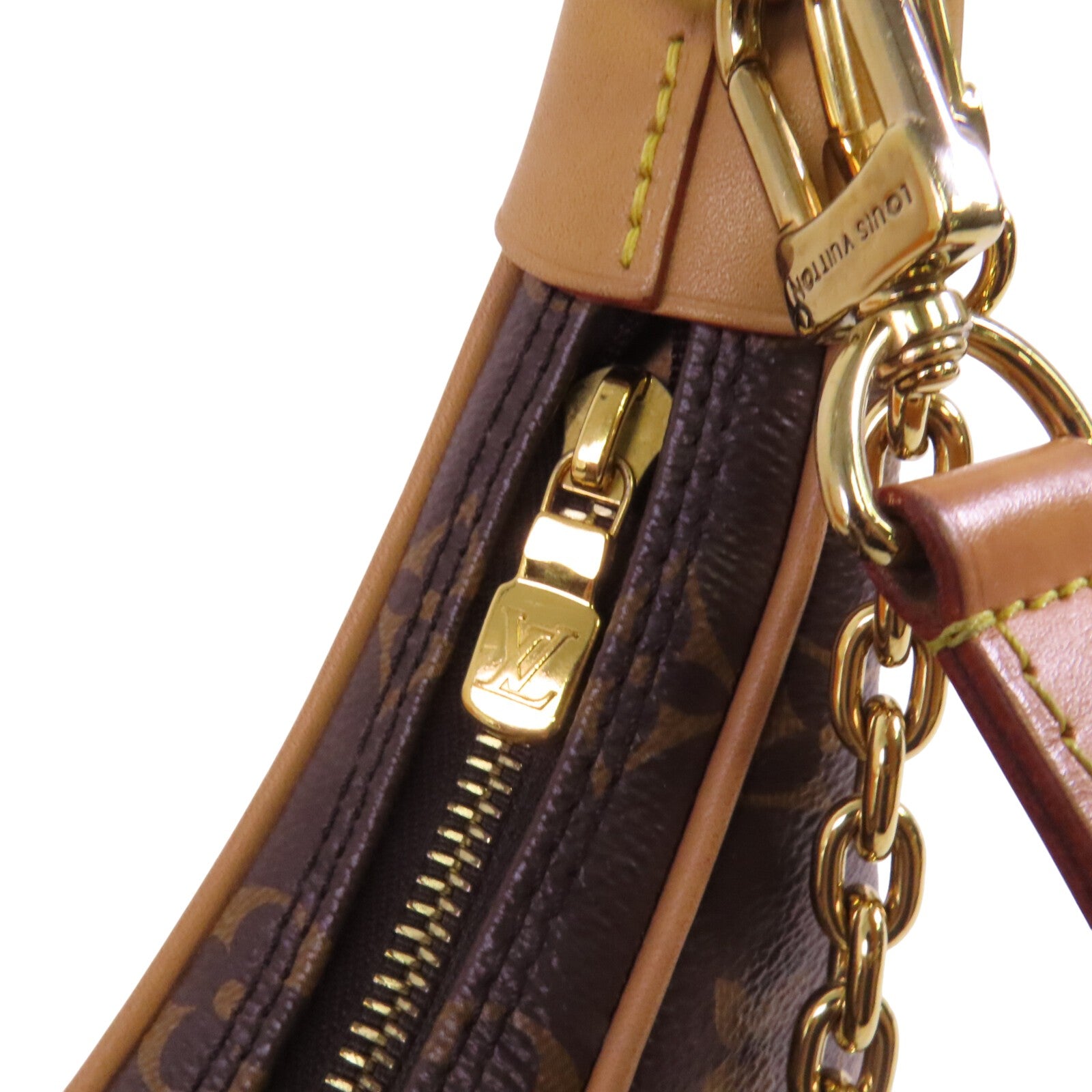 LOUIS VUITTON Monogram Loop Monogram金扣手挽肩背兩用袋