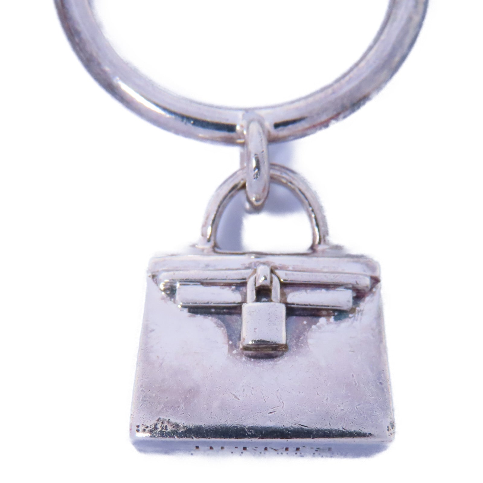 HERMES 925純銀Amulettes Birkin Ring戒指US#6