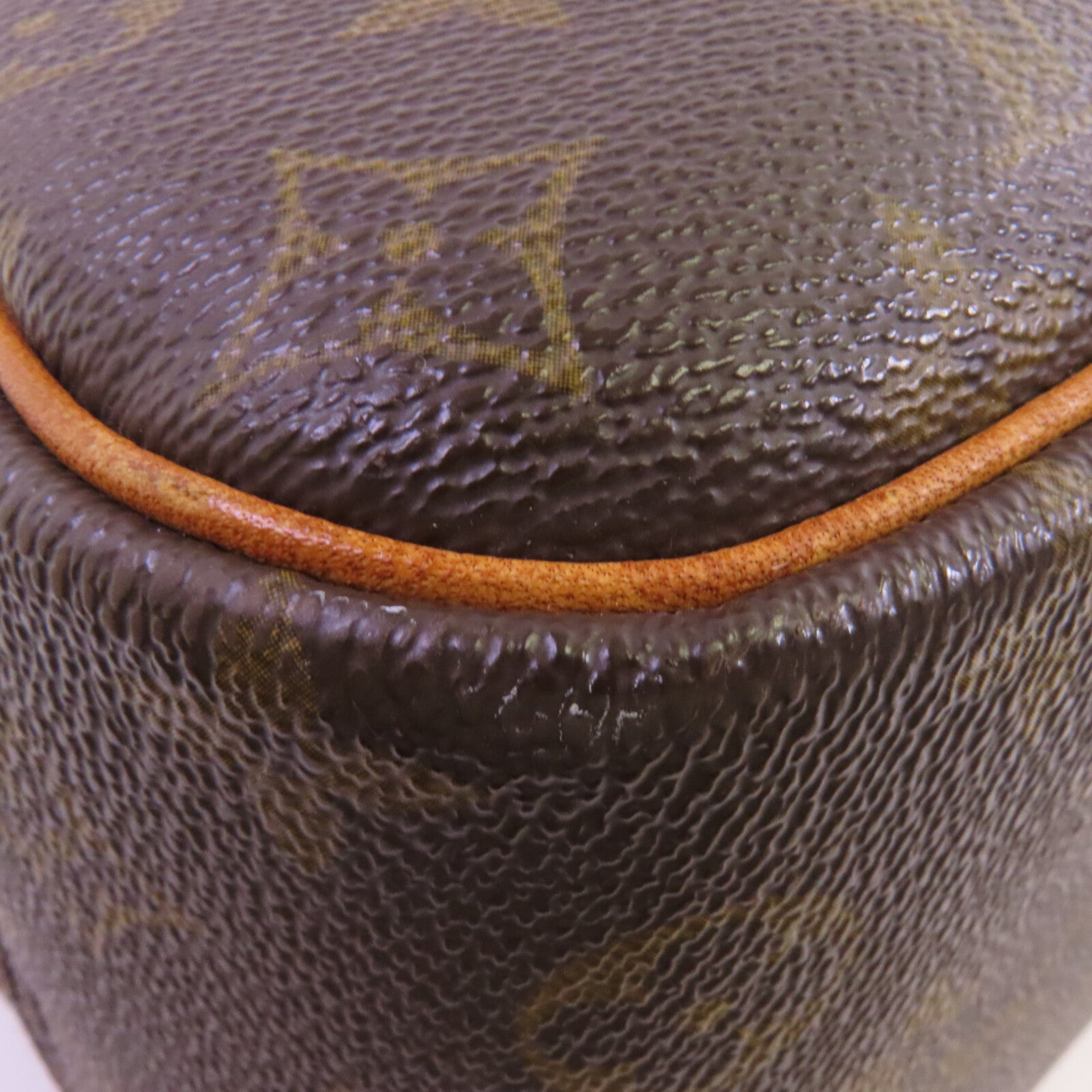 LOUIS VUITTON Monogram Deauville金扣手挽袋