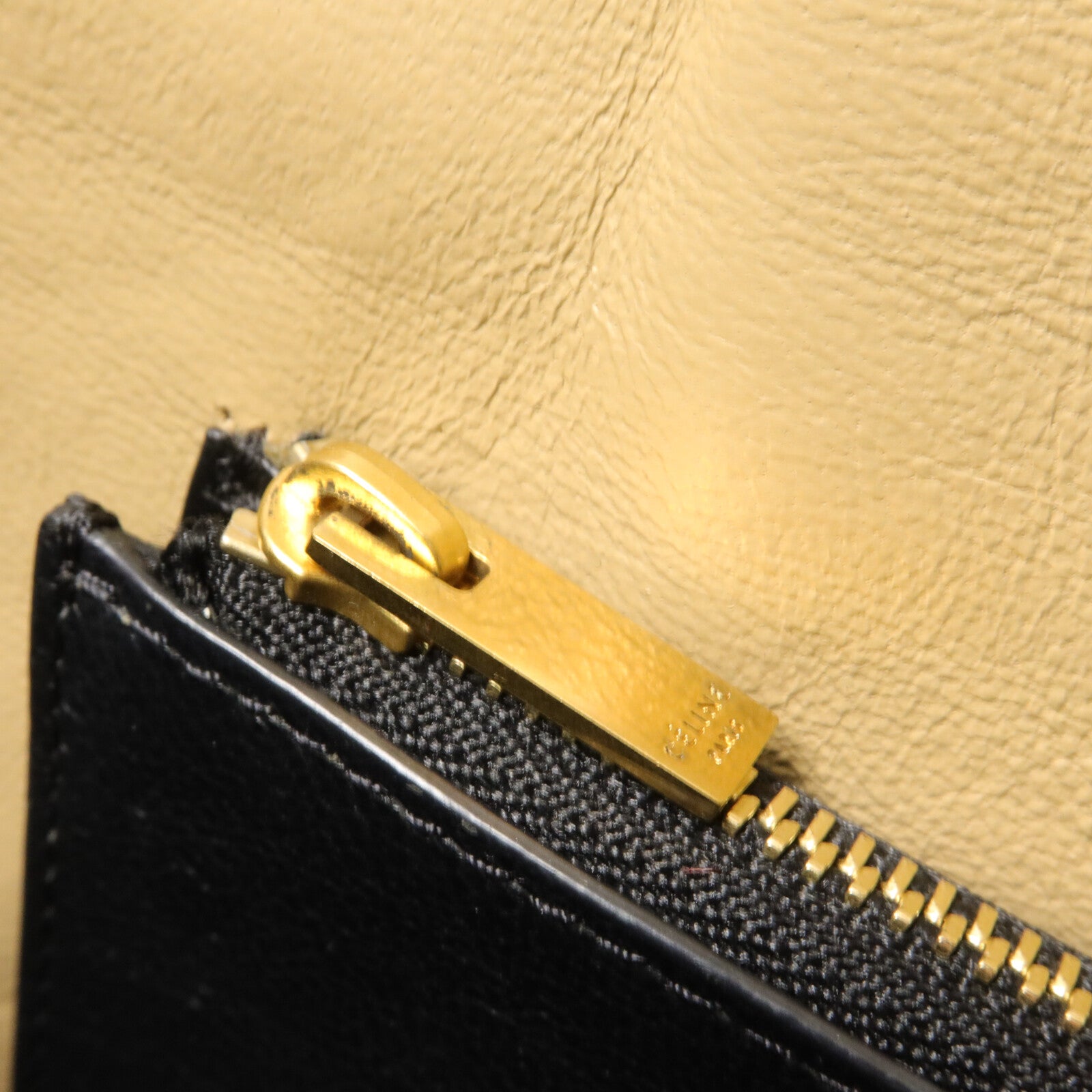 CELINE 牛皮皮革/麂皮皮革Pocket large Flap On Chain鏈帶肩背袋
