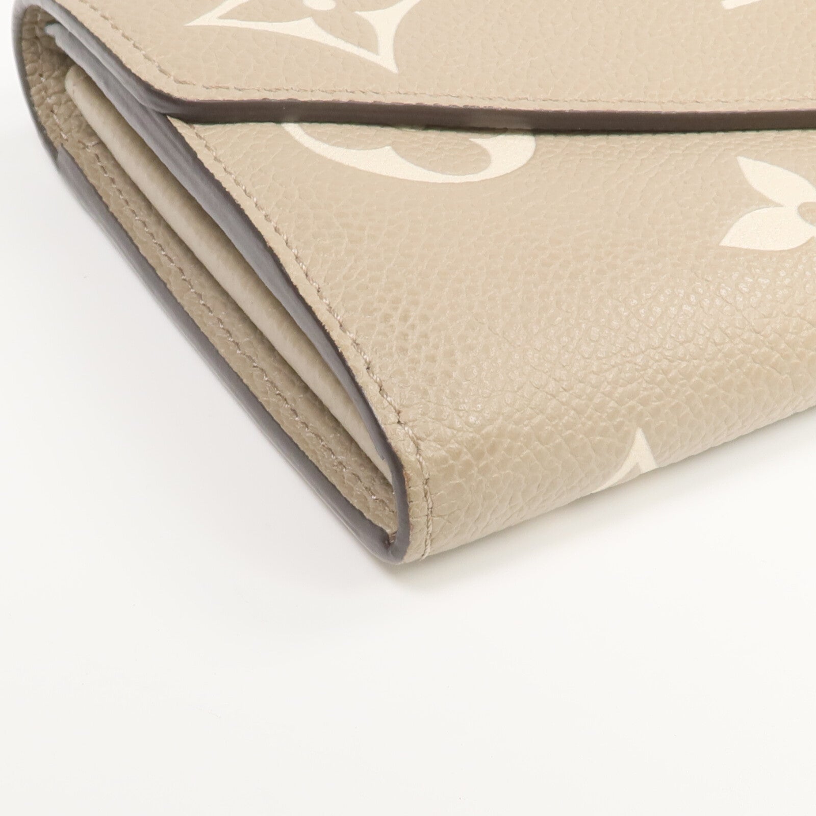 LOUIS VUITTON Monogram Empreinte Sarah Long Wallet長錢包