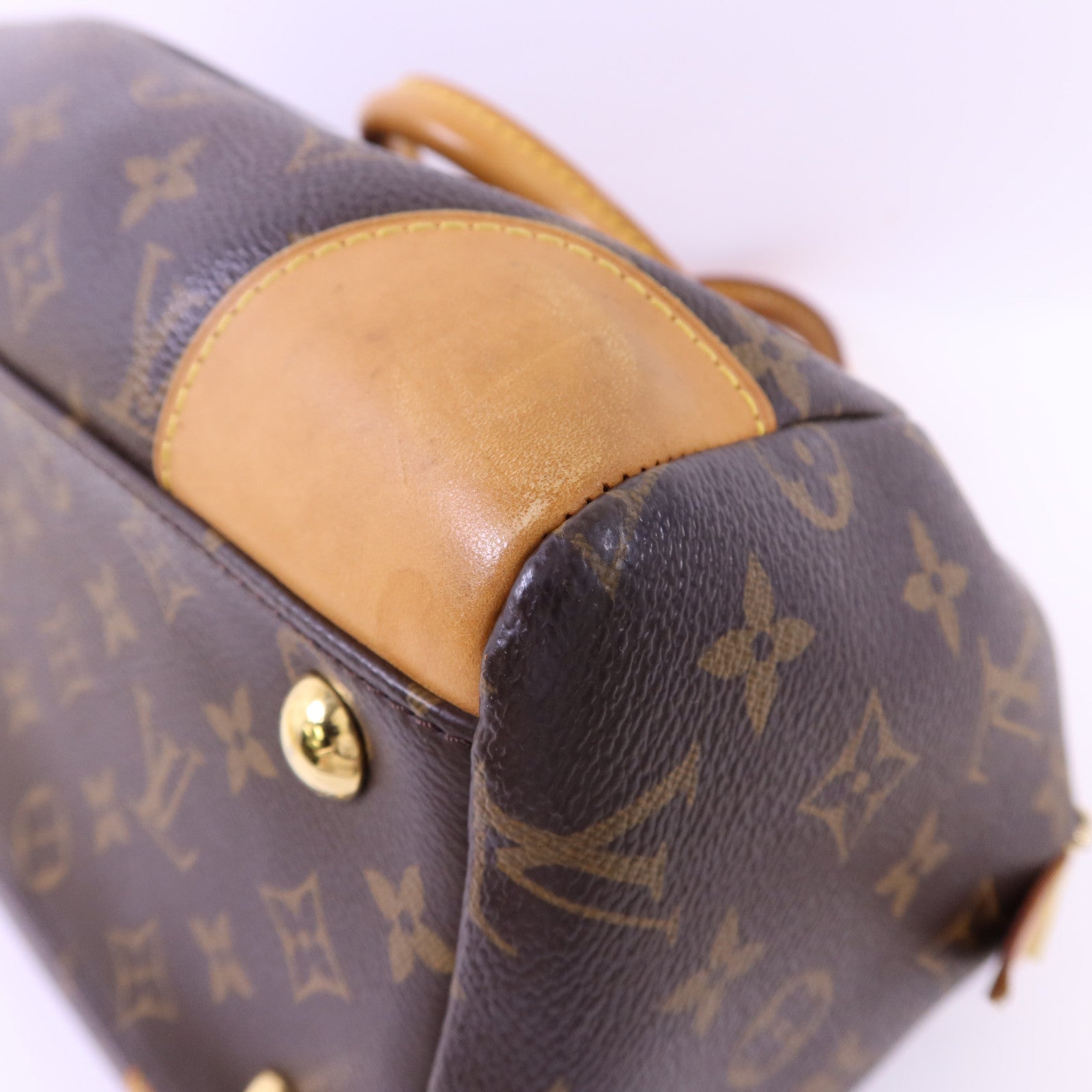 LOUIS VUITTON Monogram Segur金扣手挽肩背兩用袋