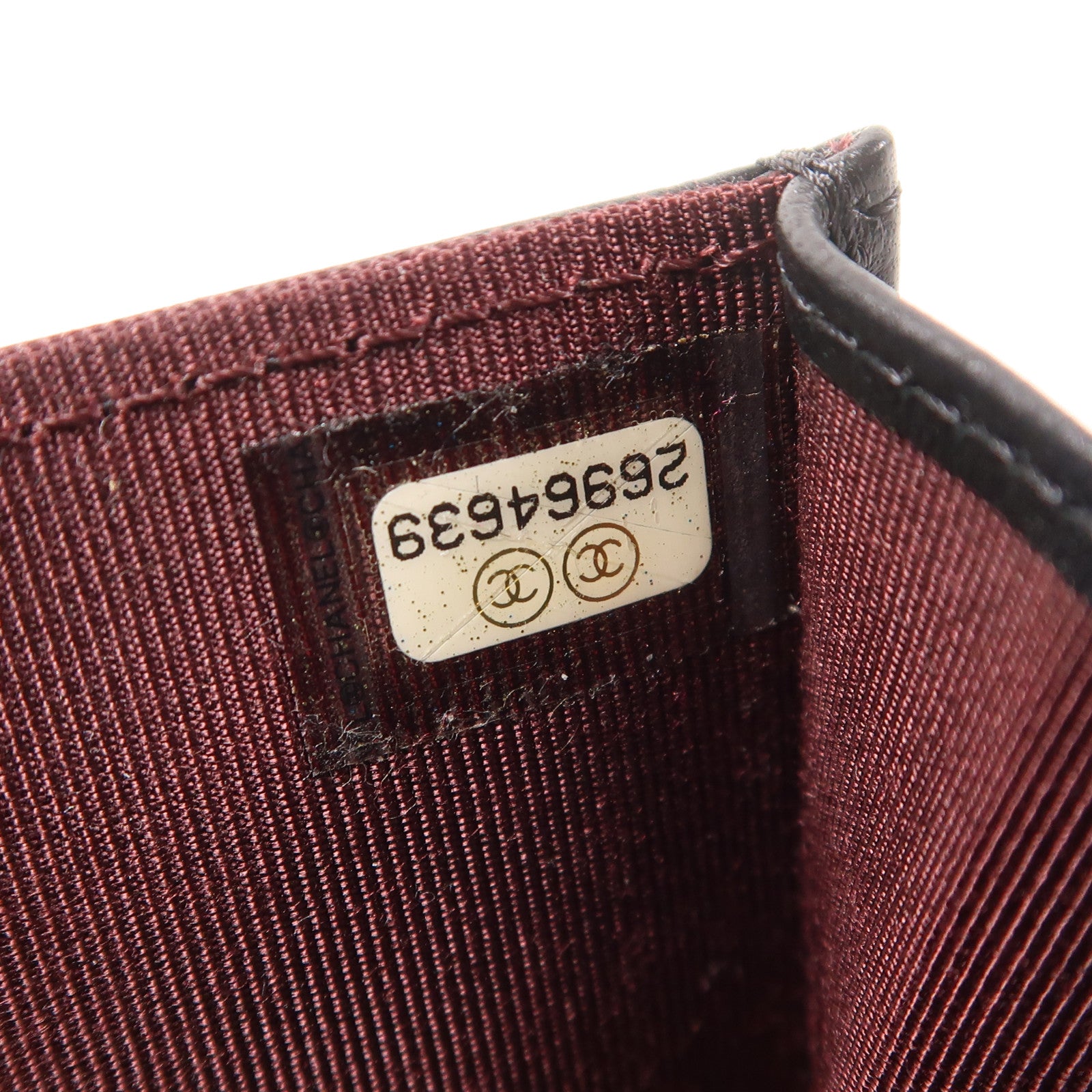 CHANEL 羊皮皮革Card Case金扣卡片套
