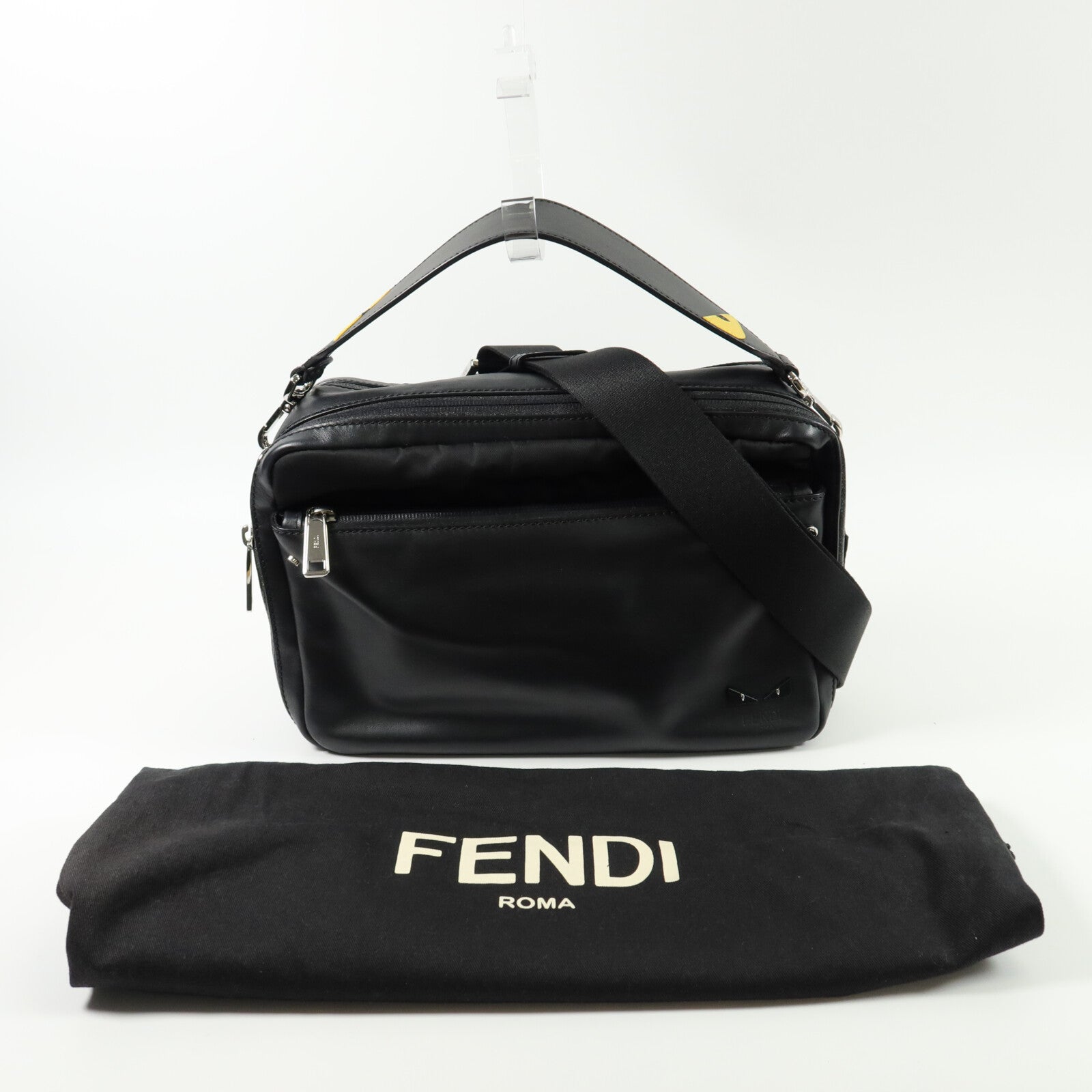 FENDI 尼龍Shoulder Bag手挽肩背兩用袋