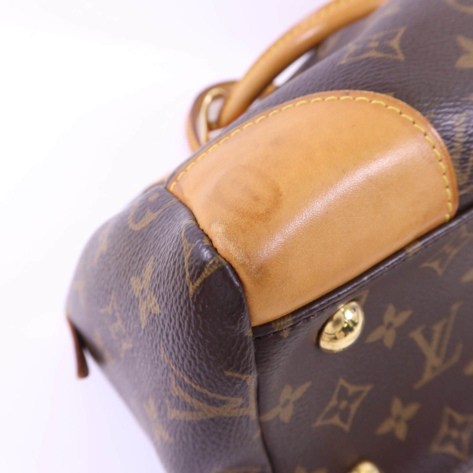 LOUIS VUITTON Monogram Segur金扣手挽肩背兩用袋