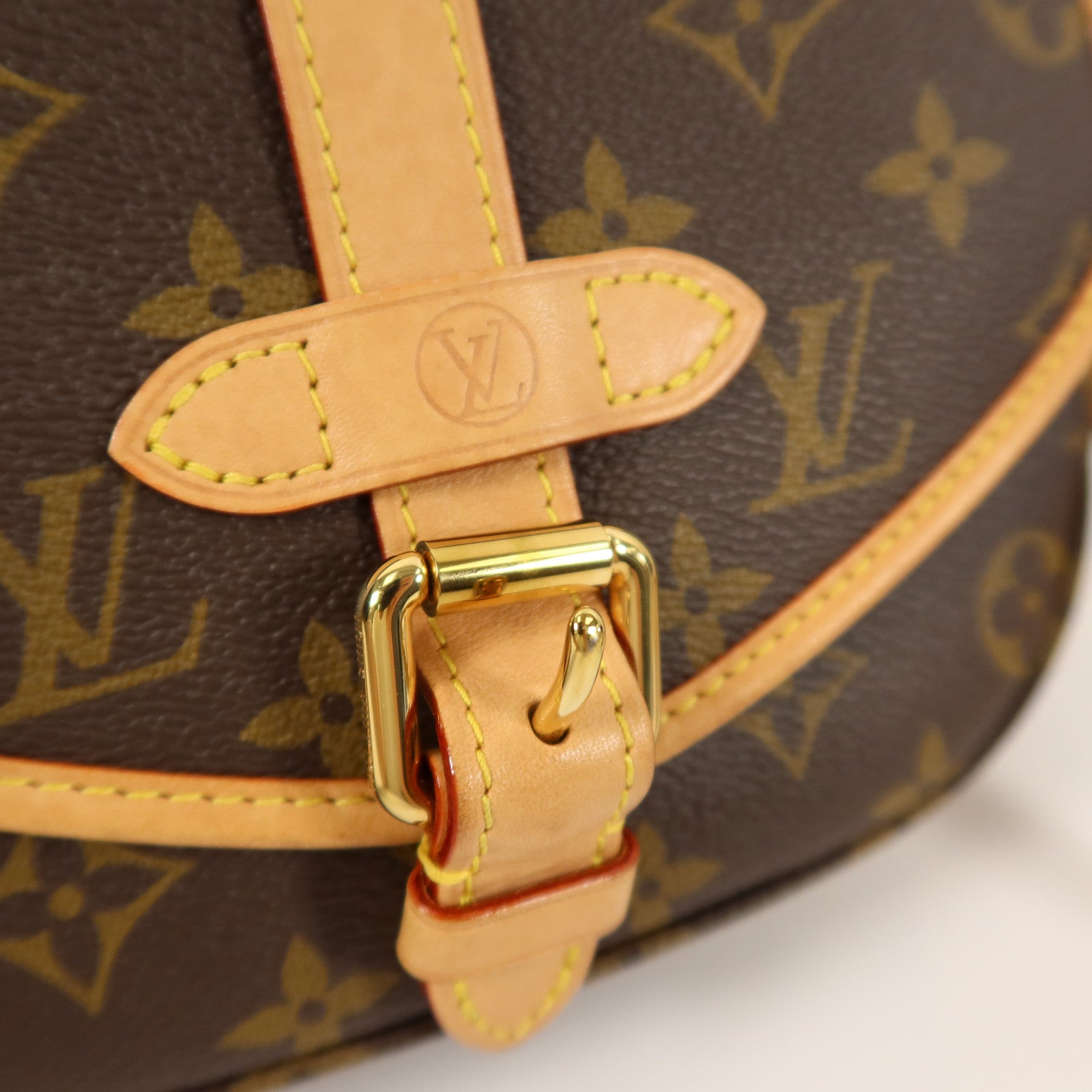 LOUIS VUITTON Monogram Saumur BB手挽肩背兩用袋