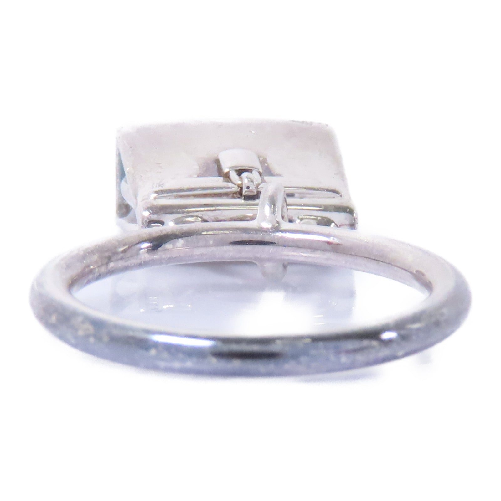 HERMES 925純銀Amulettes Birkin Ring戒指US#6
