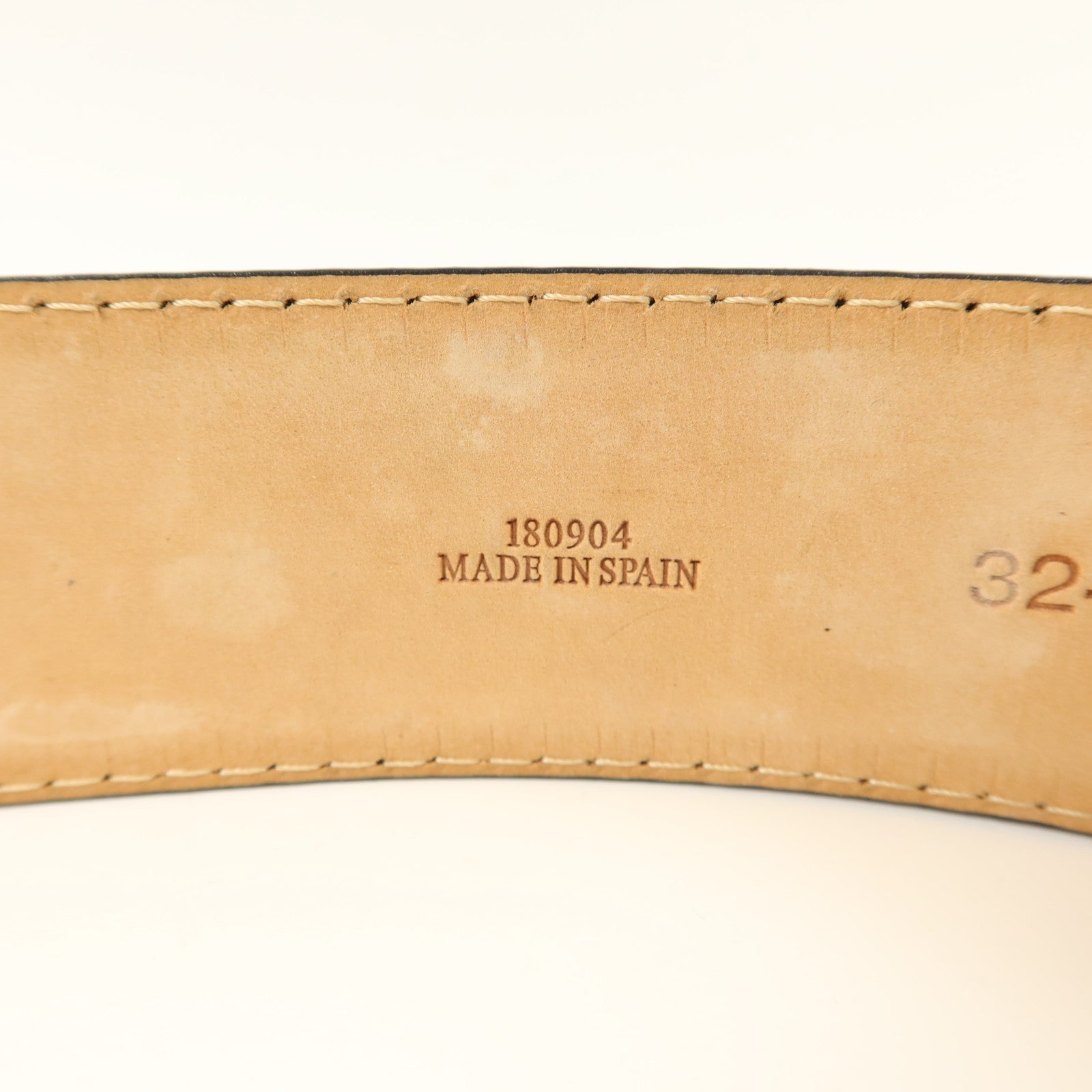 LOEWE 牛皮皮革Anagram Belt腰帶