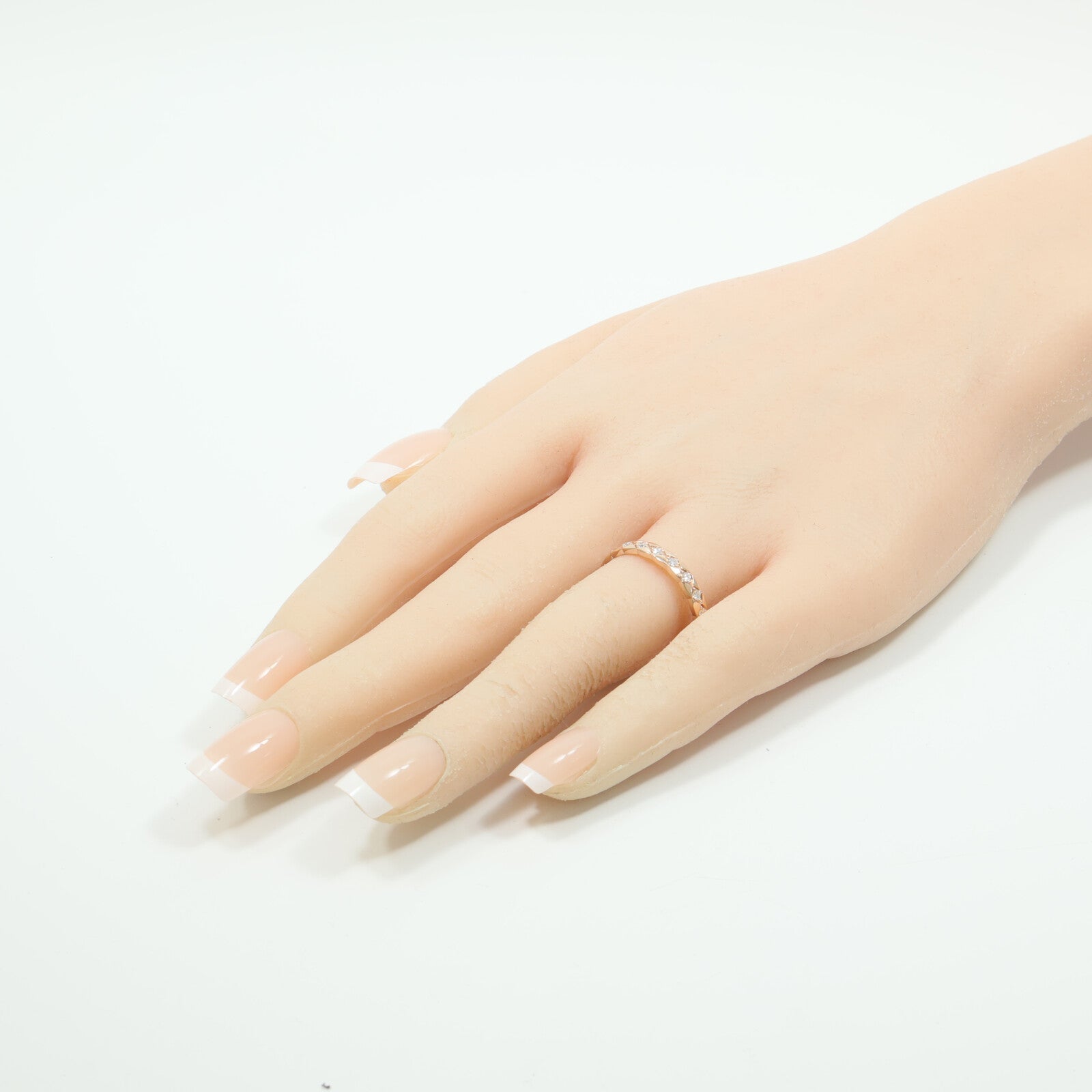 CHANEL 18K玫瑰金Coco Crush Ring戒指