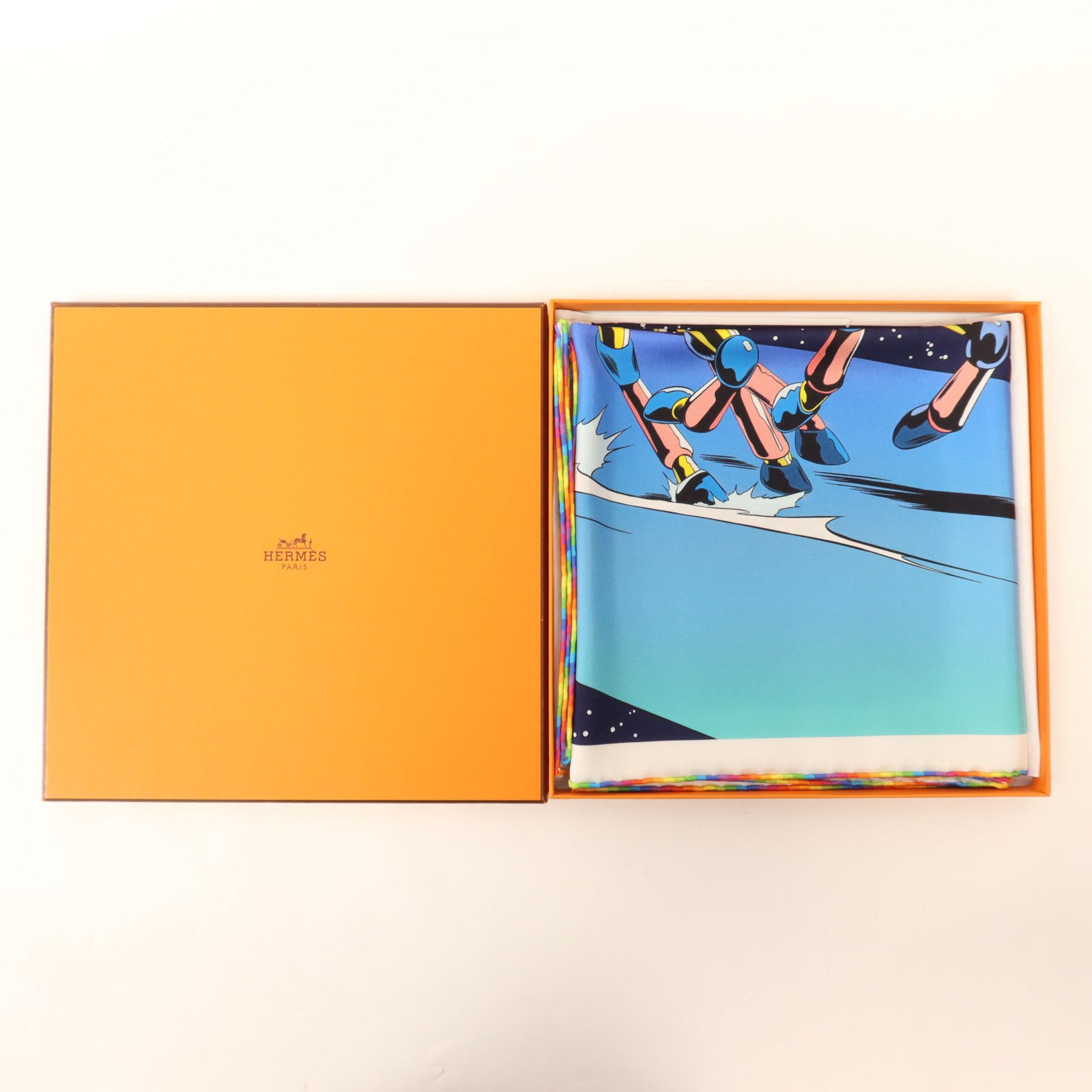 HERMES 絲質Scarf 90x90絲巾