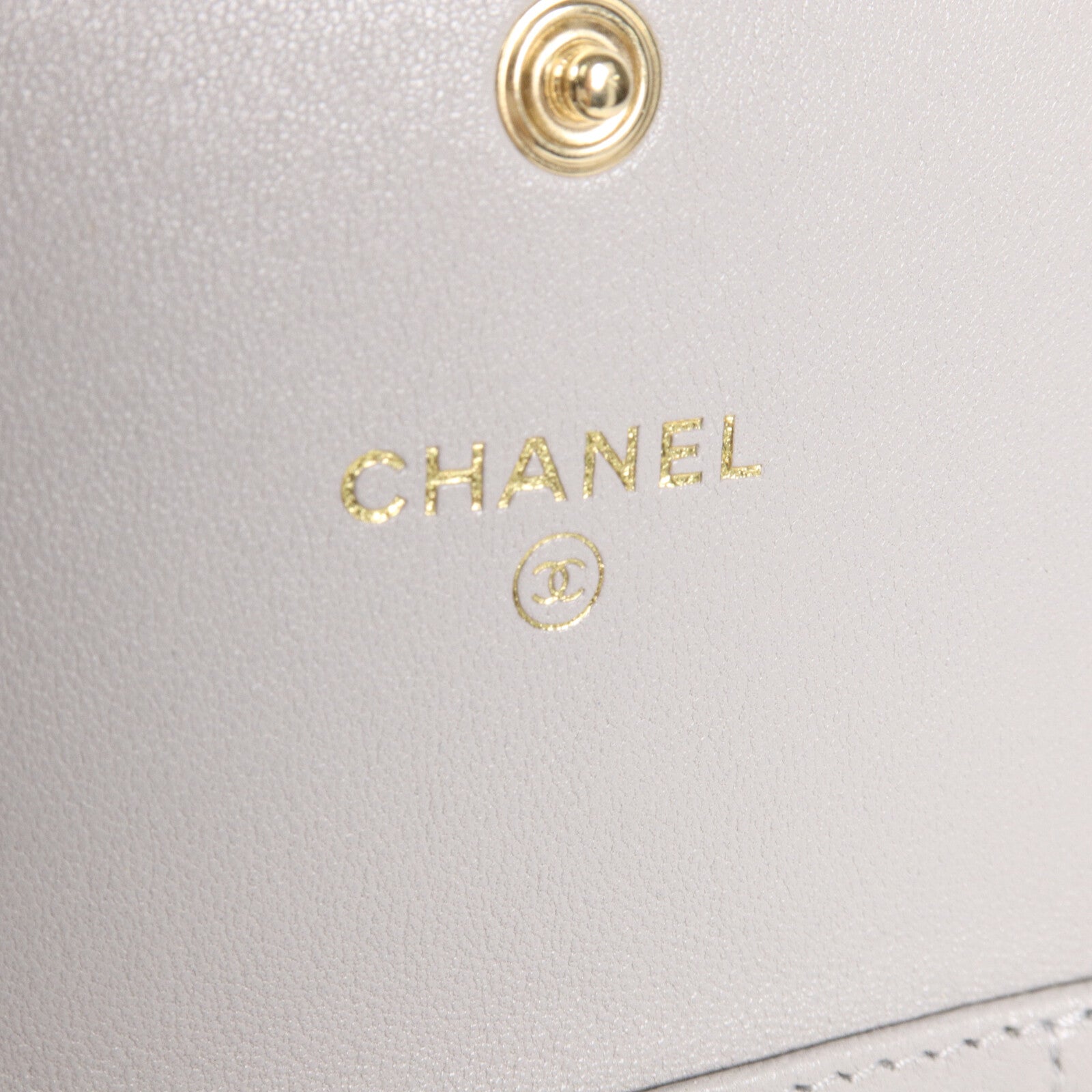 CHANEL 羊皮皮革Chanel 19 Chain Coin Purse鏈帶肩背袋