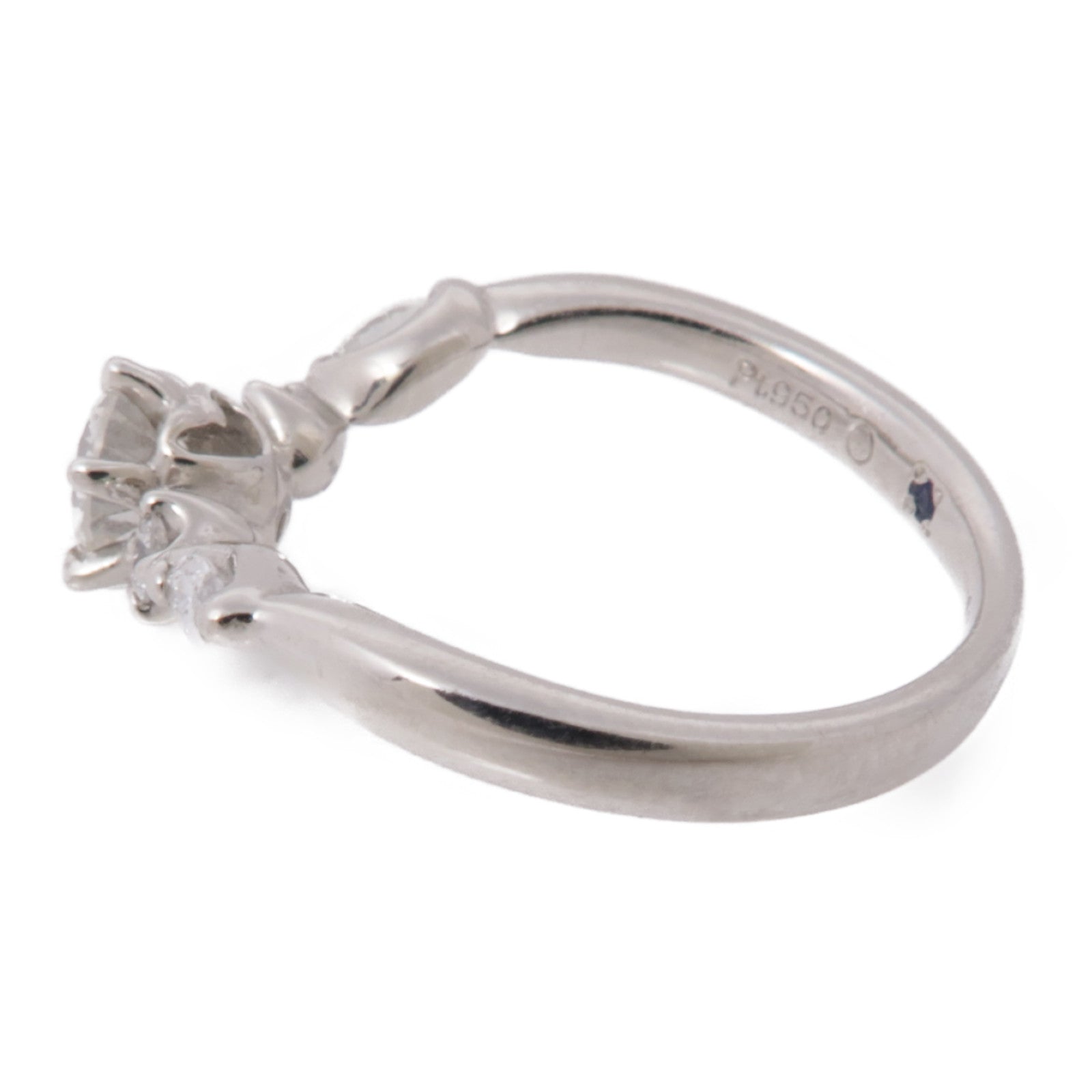 JEWELRY PT950鉑金Diamond Ring鑽石戒指US#4