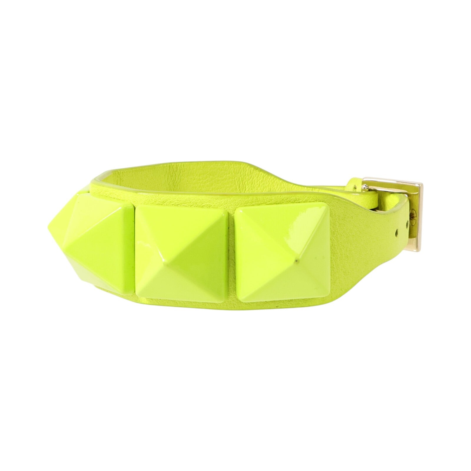 Valentino 牛皮皮革Garavani Bracelet金扣手鏈