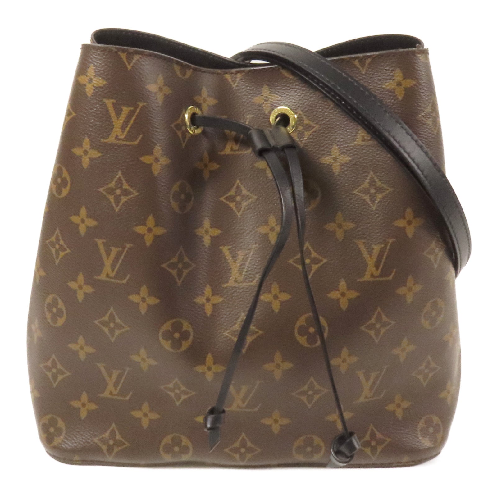 LOUIS VUITTON 【激減優惠】Monogram Neo Noe MM金扣肩背袋