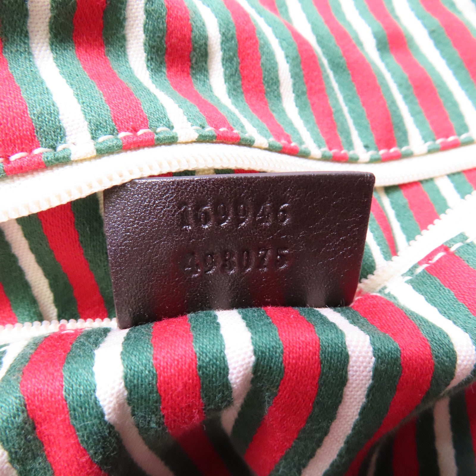 GUCCI 帆布Tote Bag金扣手挽袋啡色