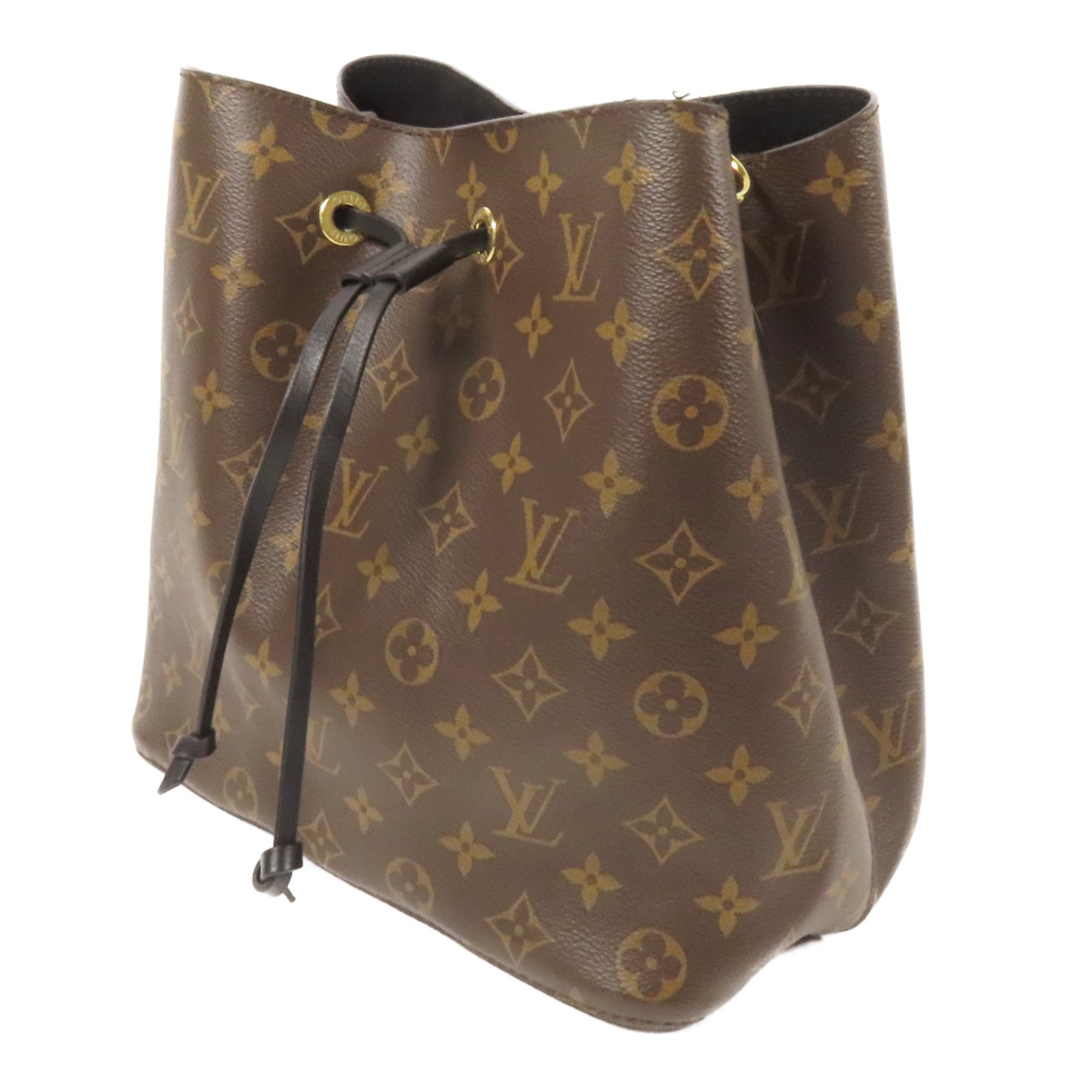 LOUIS VUITTON 【激減優惠】Monogram Neo Noe MM金扣肩背袋