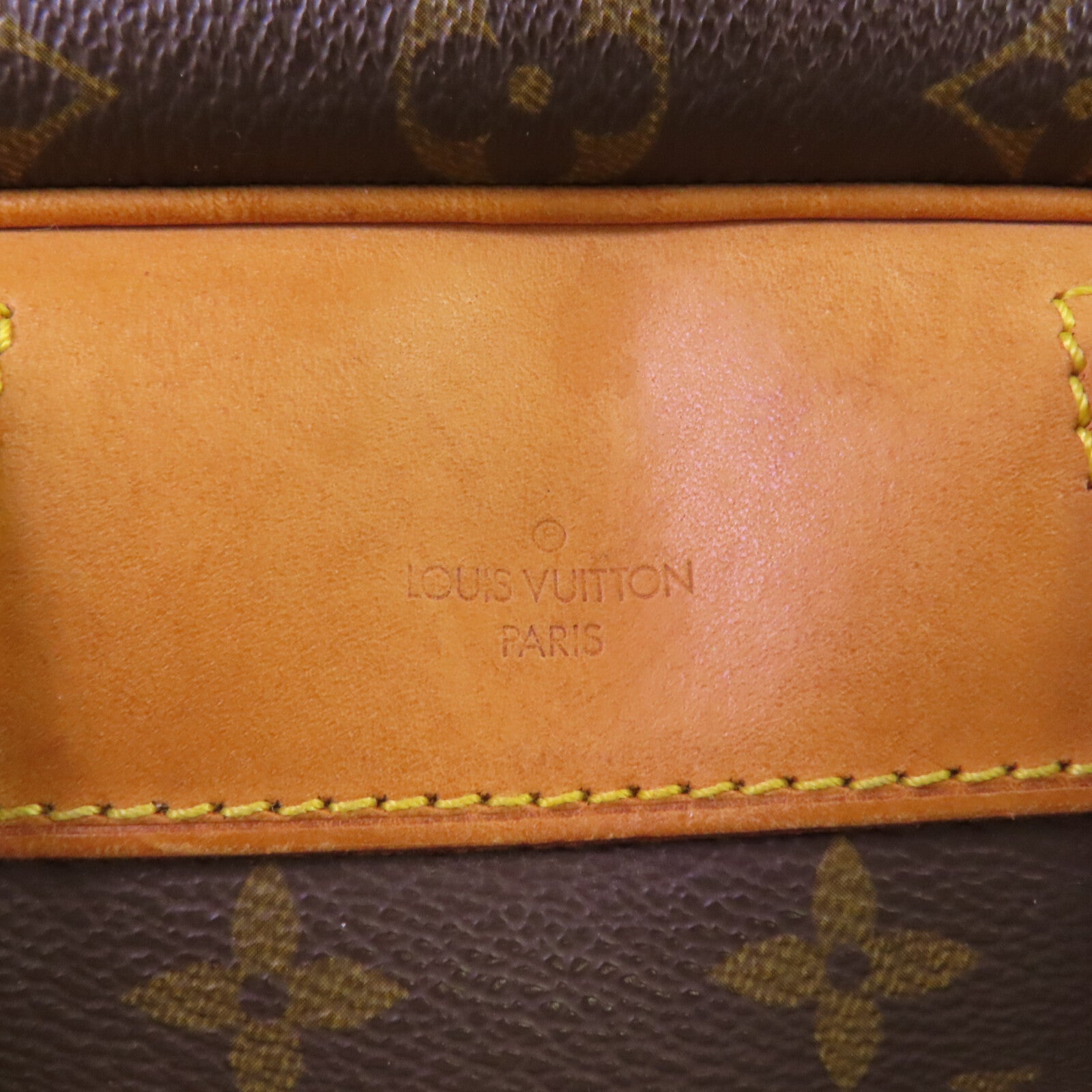 LOUIS VUITTON Monogram Deauville金扣手挽袋