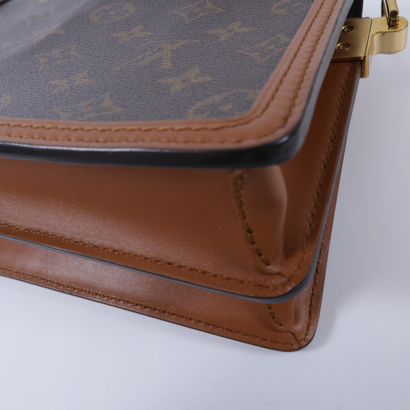 LOUIS VUITTON Monogram Reverse Mini Dauphine肩背袋