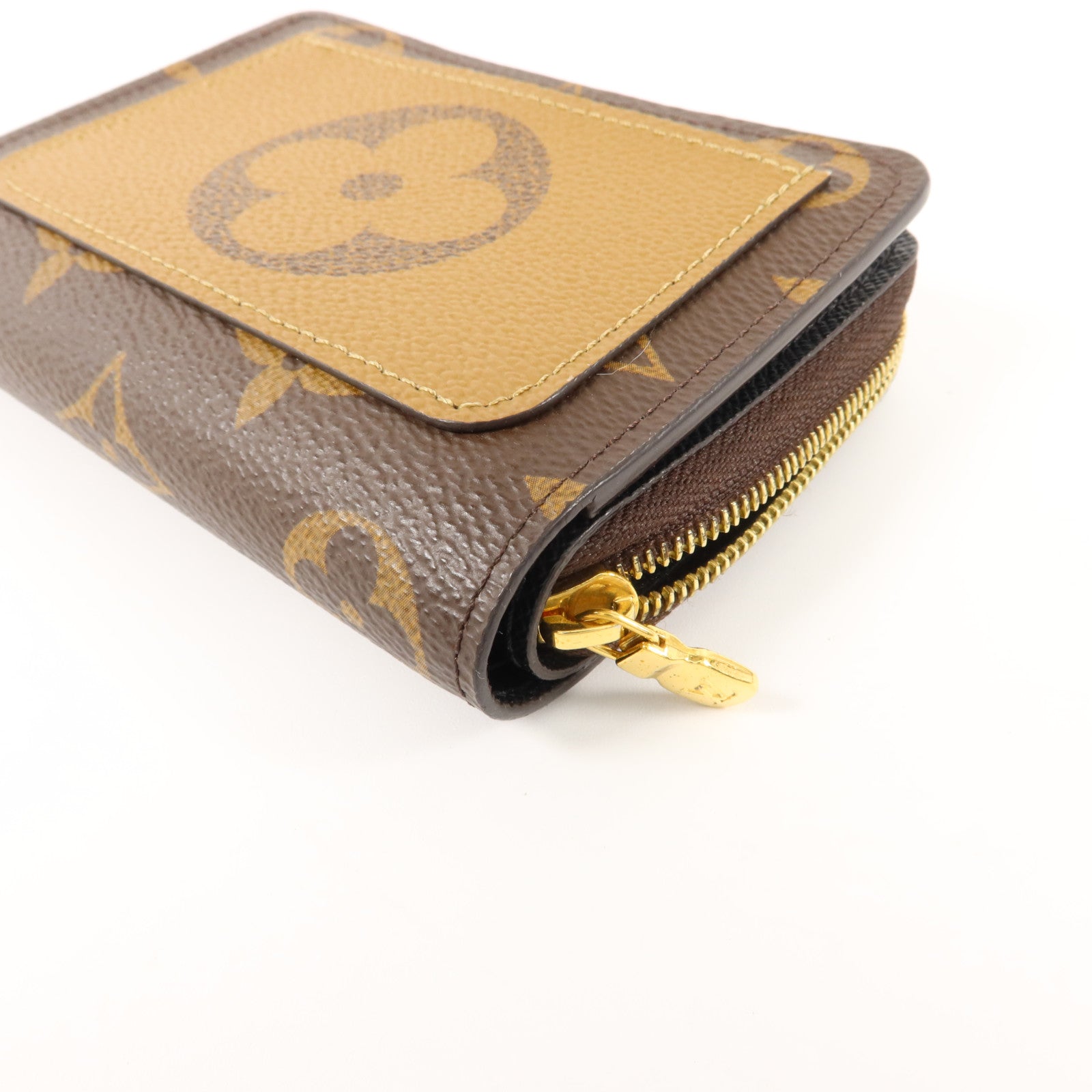LOUIS VUITTON Monogram Reverse Lou Wallet錢包