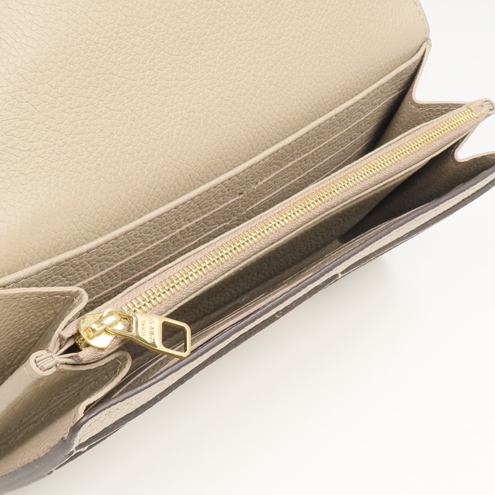 LOUIS VUITTON Monogram Empreinte Sarah Long Wallet長錢包