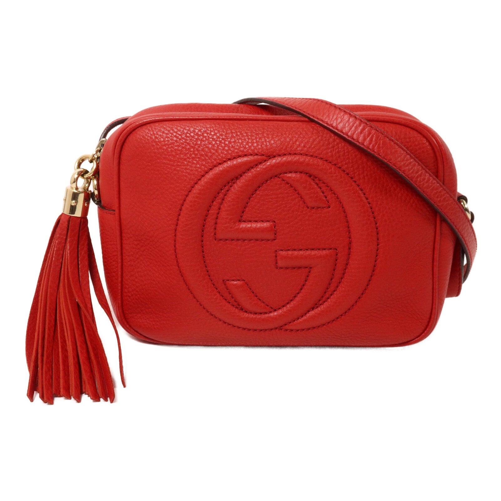 GUCCI 牛皮皮革Soho Disco肩背袋