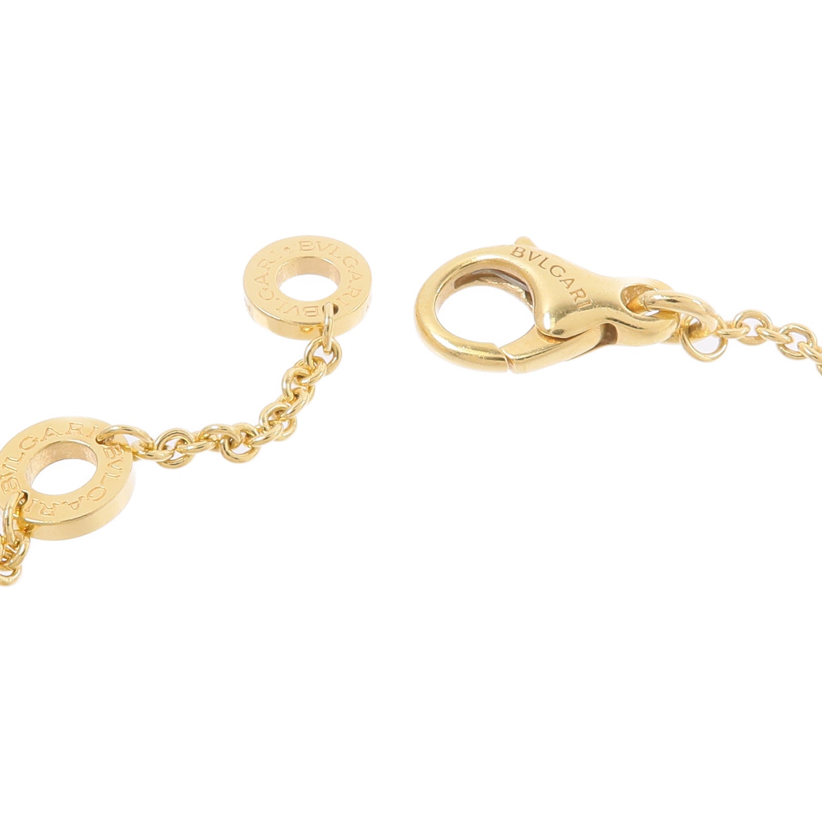 BVLGARI 18K玫瑰金/黃金/白金B zero 1 Three Element手鏈