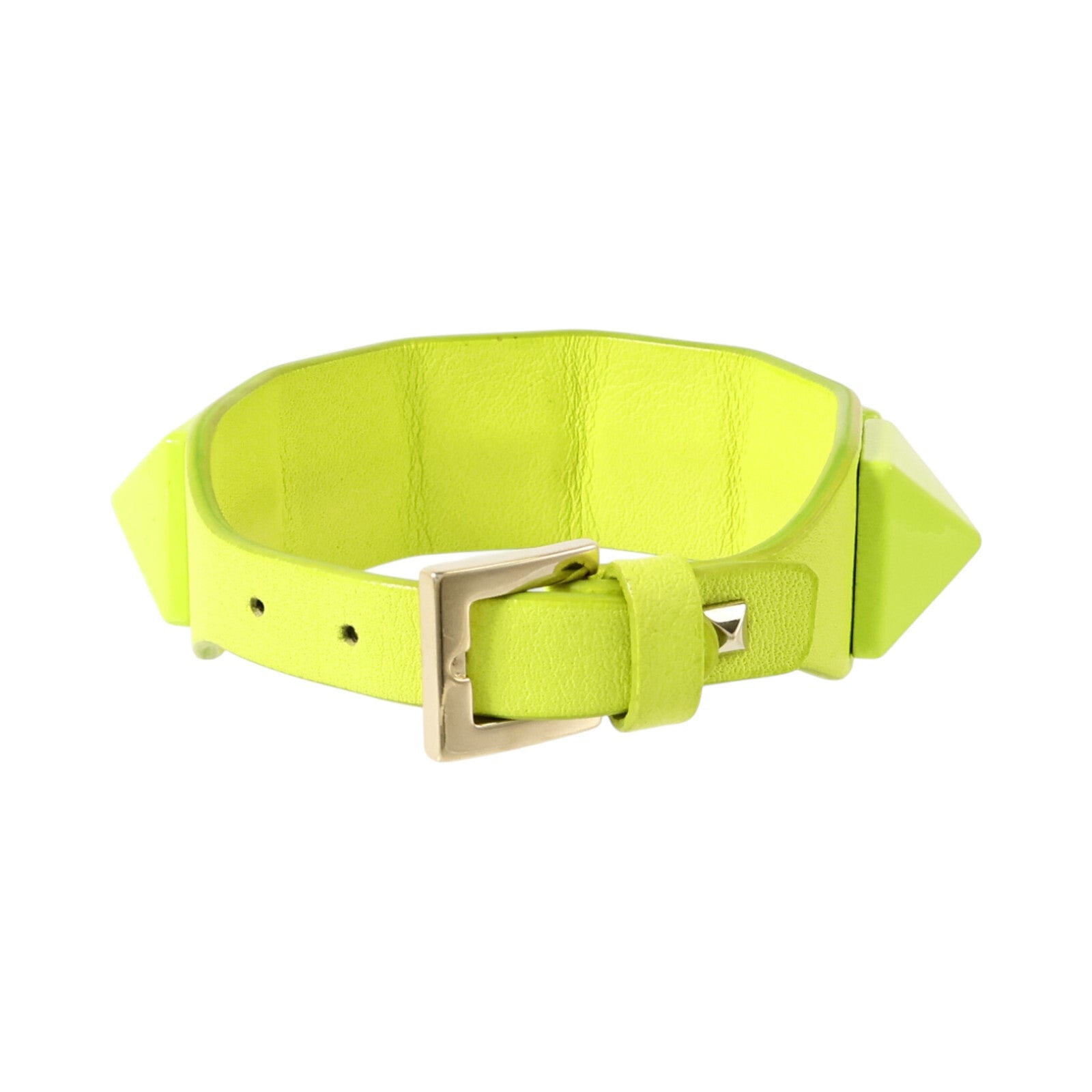 Valentino 牛皮皮革Garavani Bracelet金扣手鏈
