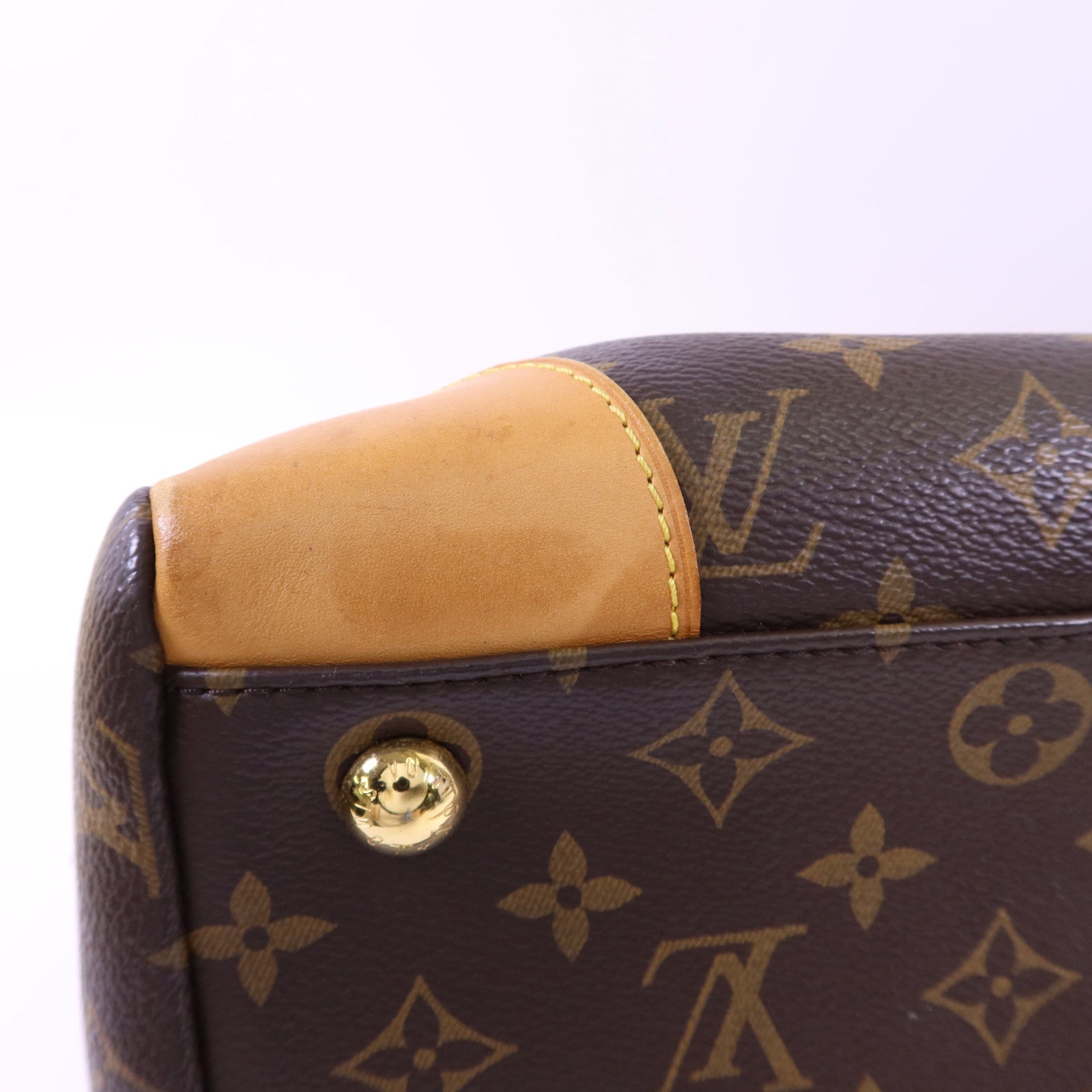 LOUIS VUITTON Monogram Segur金扣手挽肩背兩用袋
