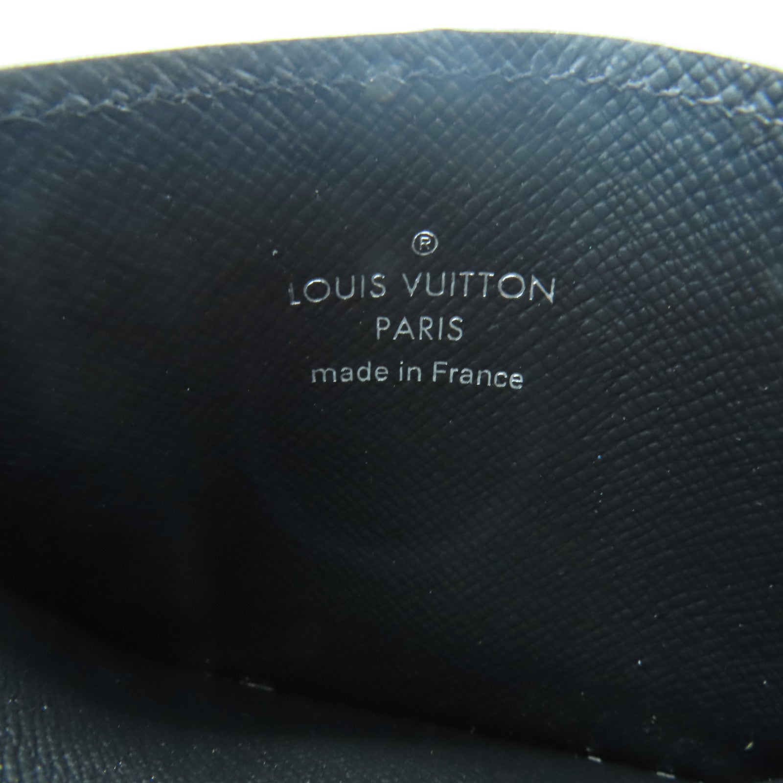 LOUIS VUITTON Monogram Eclipse Double Card Case卡片套黑色