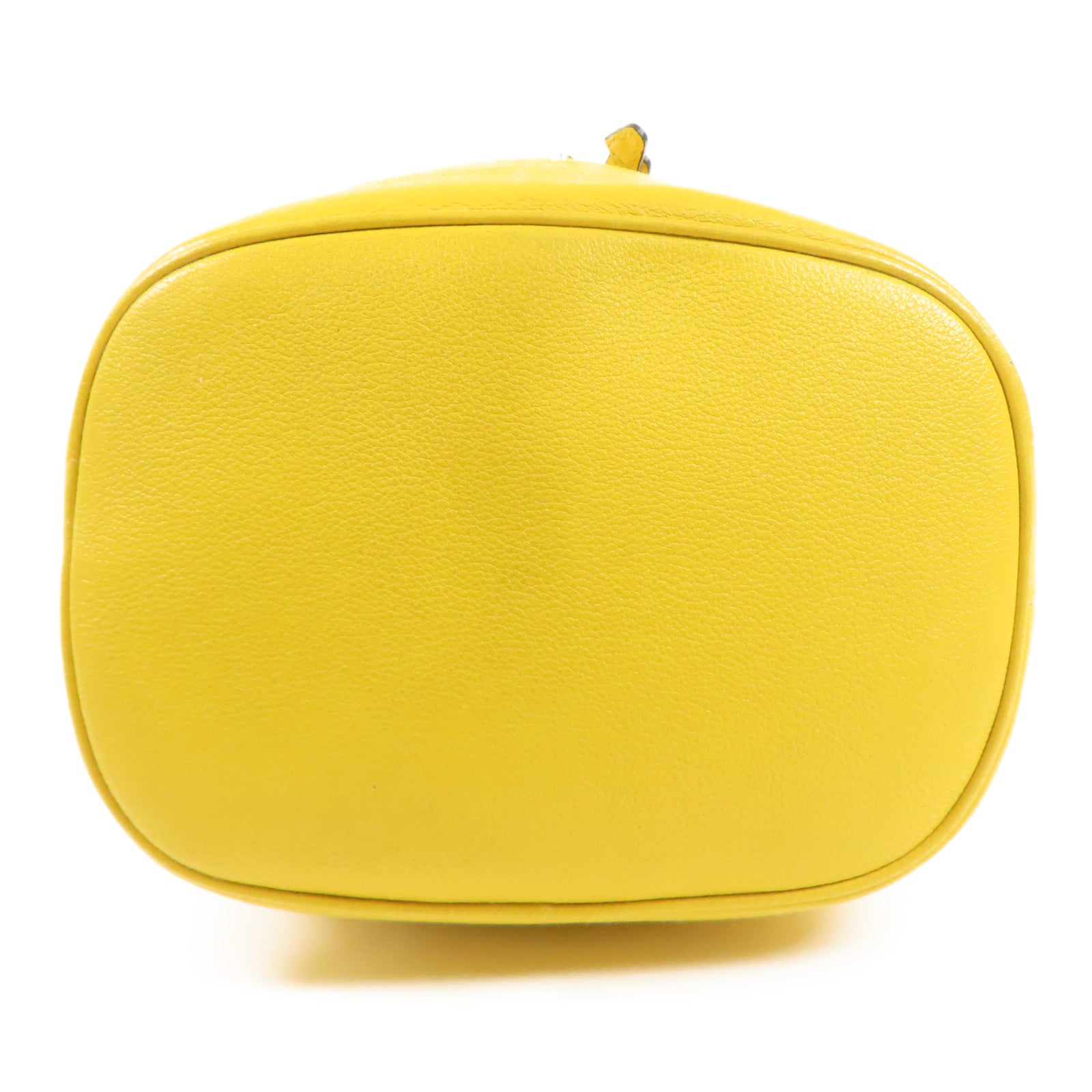PRADA 牛皮皮革Bucket Bag金扣手挽肩背兩用袋