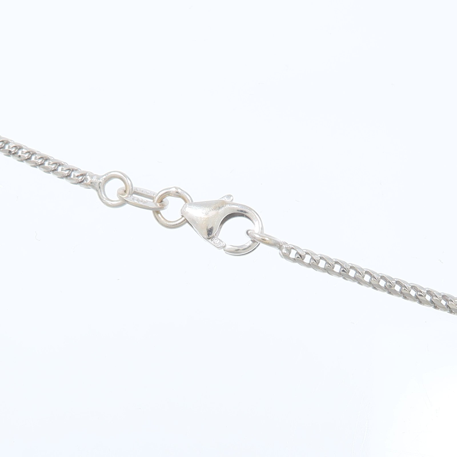 JEWELRY 18K白金Ruby Sapphire Diamond Necklace紅寶石/藍寶石/鑽石項鍊