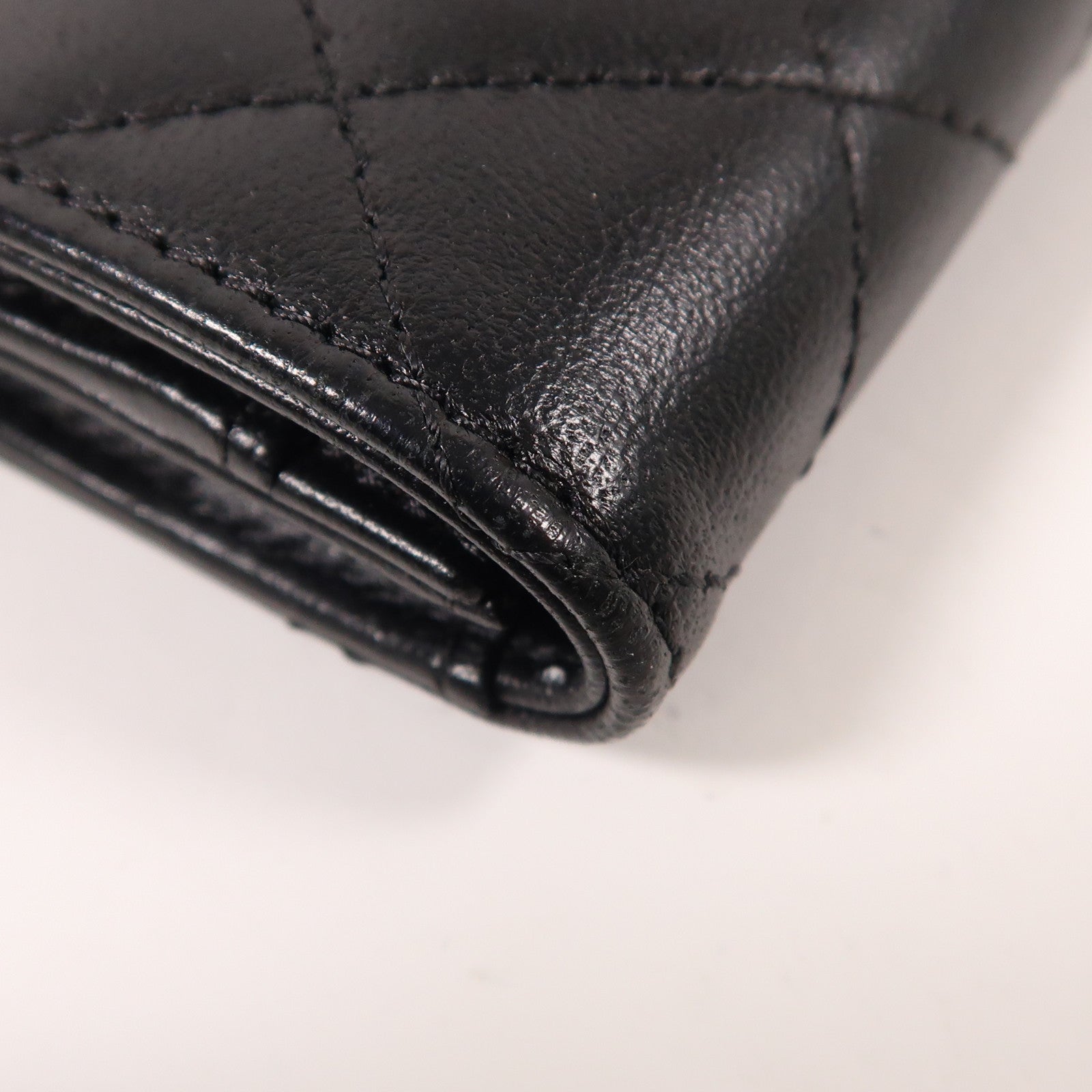 CHANEL 羊皮皮革Card Case金扣卡片套