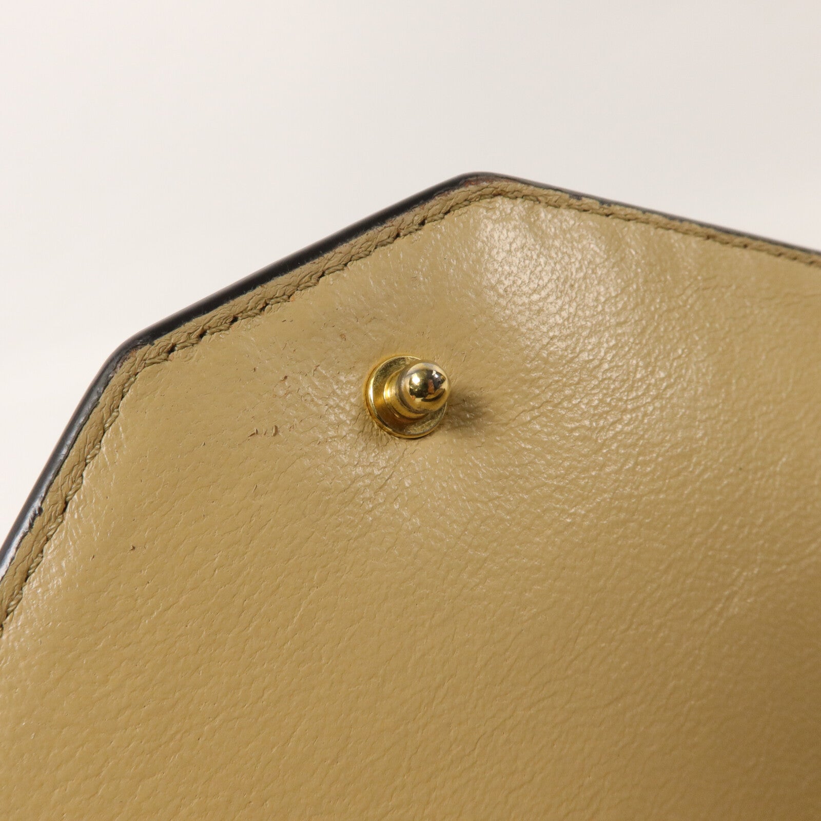 CELINE 牛皮皮革/麂皮皮革Pocket large Flap On Chain鏈帶肩背袋