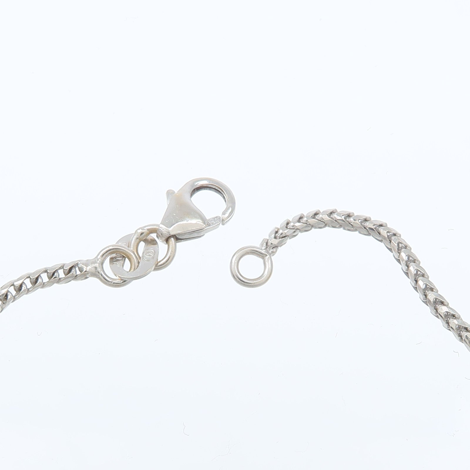 JEWELRY 18K白金Ruby Sapphire Diamond Necklace紅寶石/藍寶石/鑽石項鍊