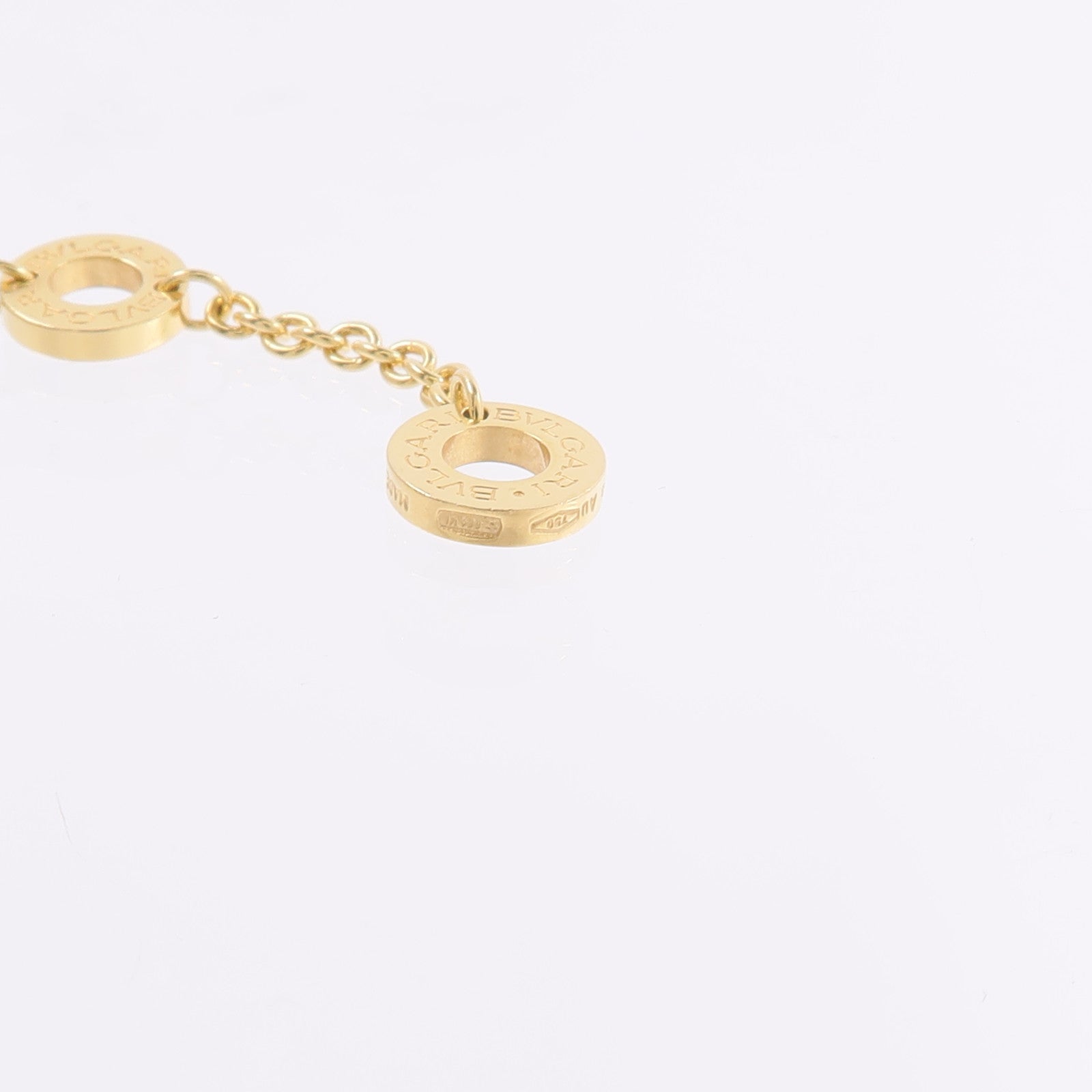 BVLGARI 18K玫瑰金/黃金/白金B zero 1 Three Element手鏈