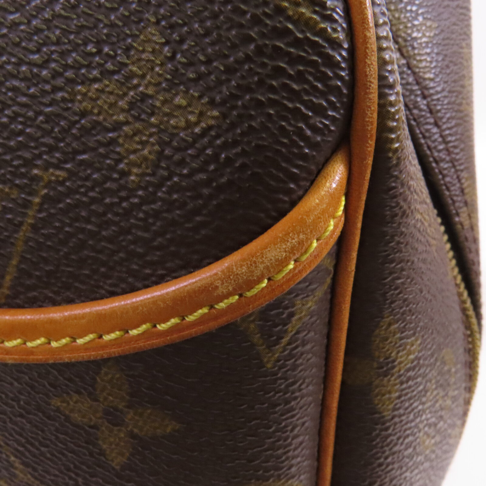 LOUIS VUITTON Monogram Deauville金扣手挽袋