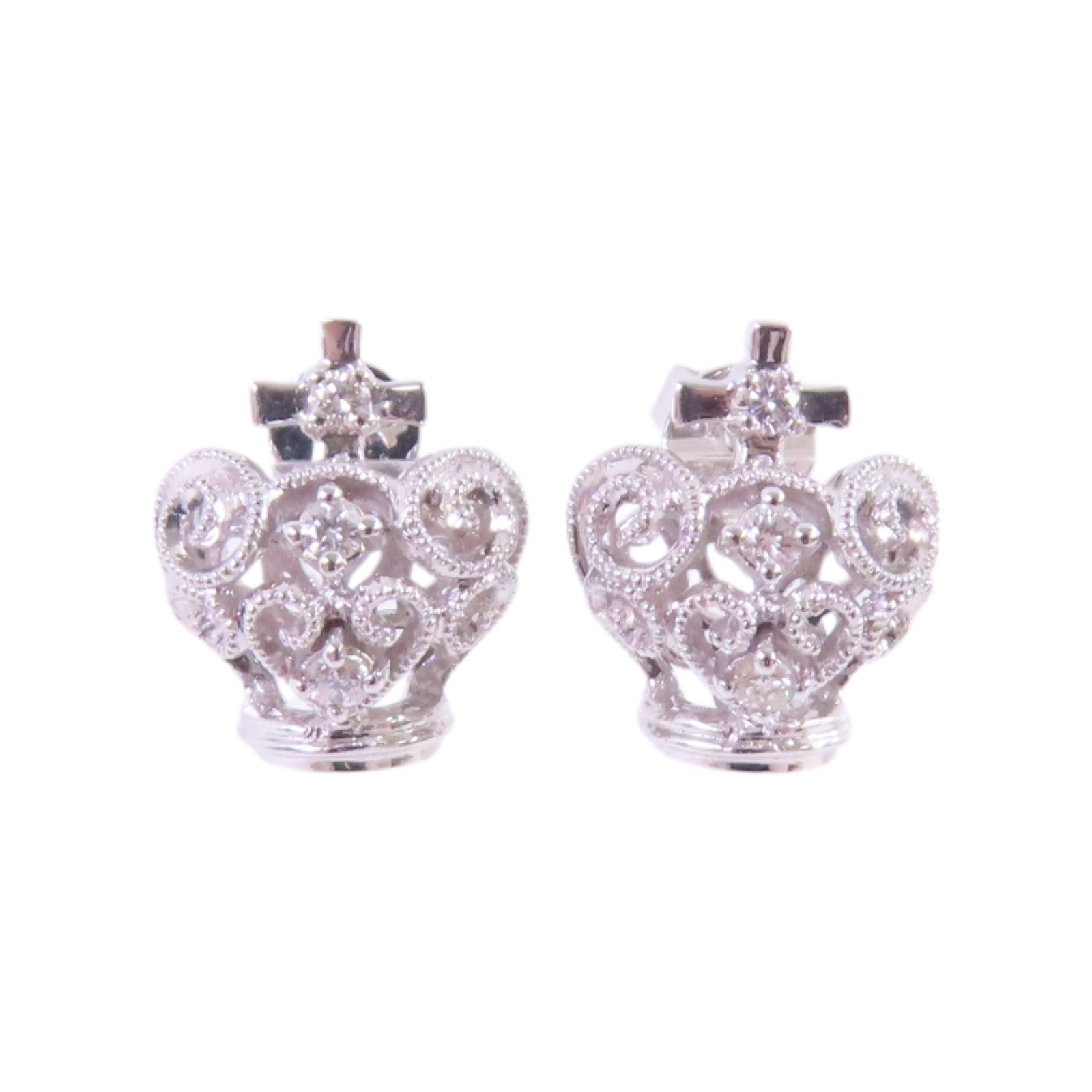 JEWELRY 18K白金/鑽石Diamond Earrings耳環
