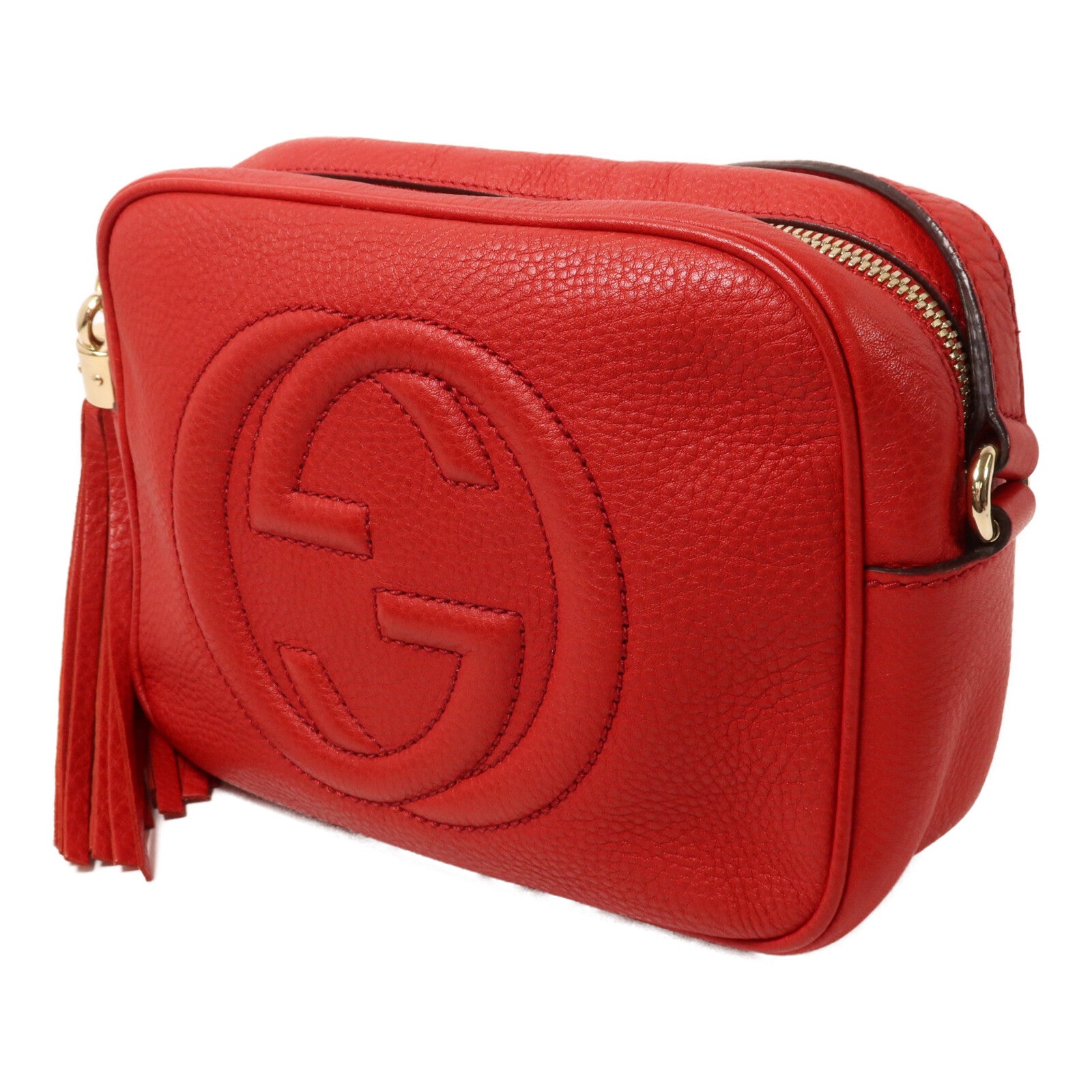 GUCCI 牛皮皮革Soho Disco肩背袋