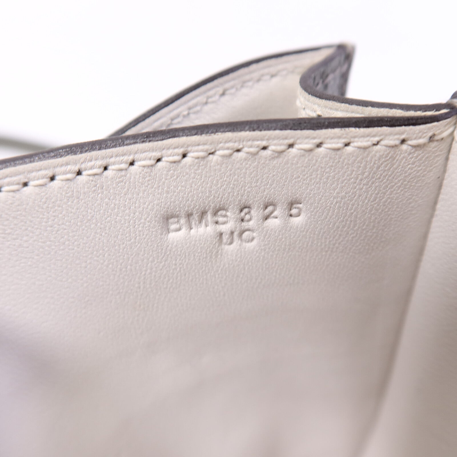HERMES Evercolor皮革Constance Mini肩背袋GrisMeyer/Gris Perle