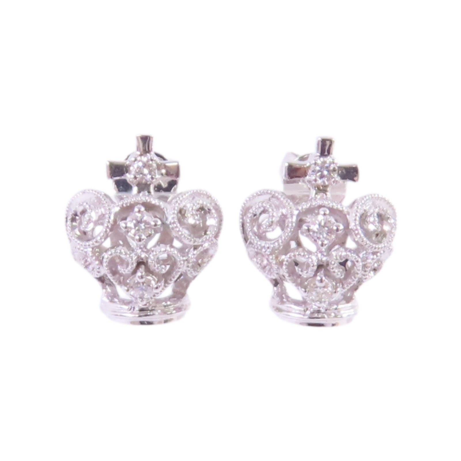 JEWELRY 18K白金/鑽石Diamond Earrings耳環