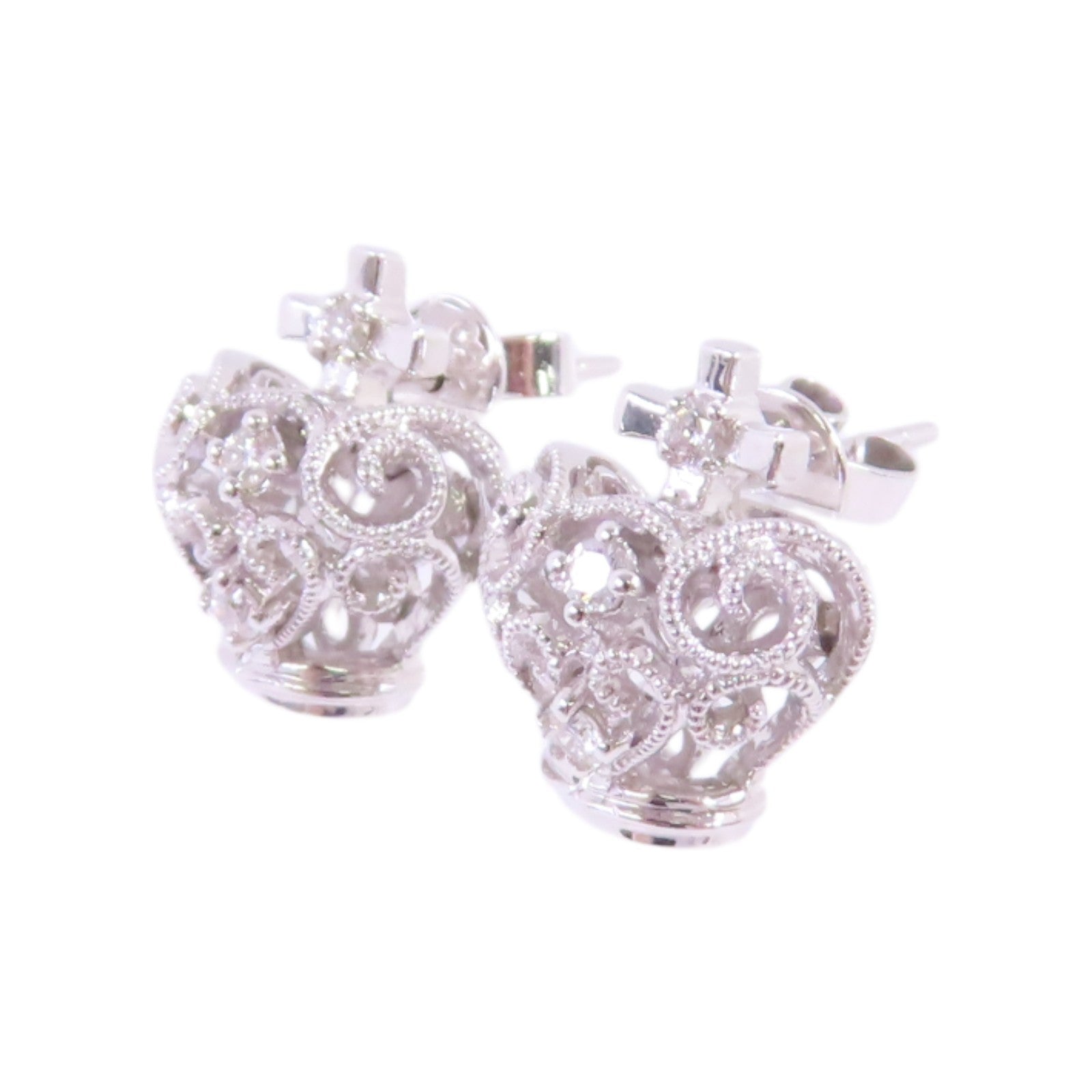JEWELRY 18K白金/鑽石Diamond Earrings耳環