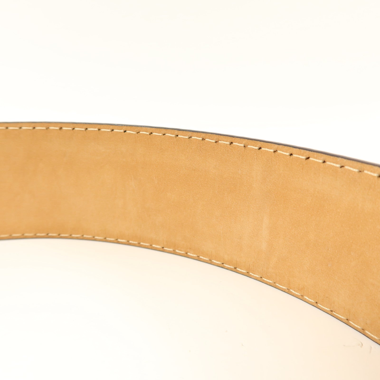 LOEWE 牛皮皮革Anagram Belt腰帶