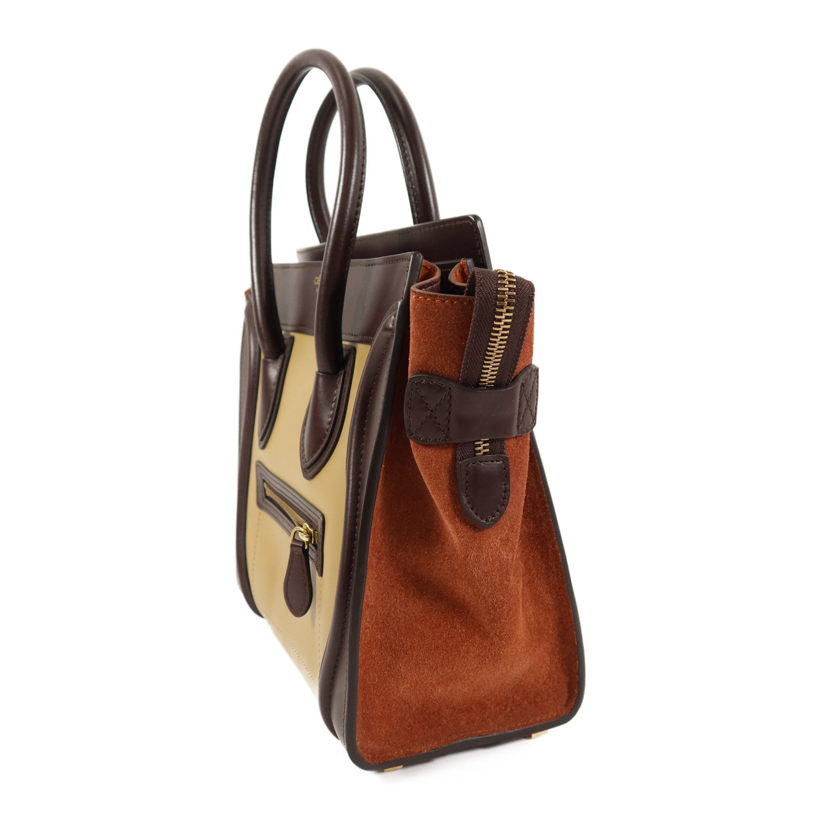 CELINE 牛皮皮革Mirco Luggage手挽袋