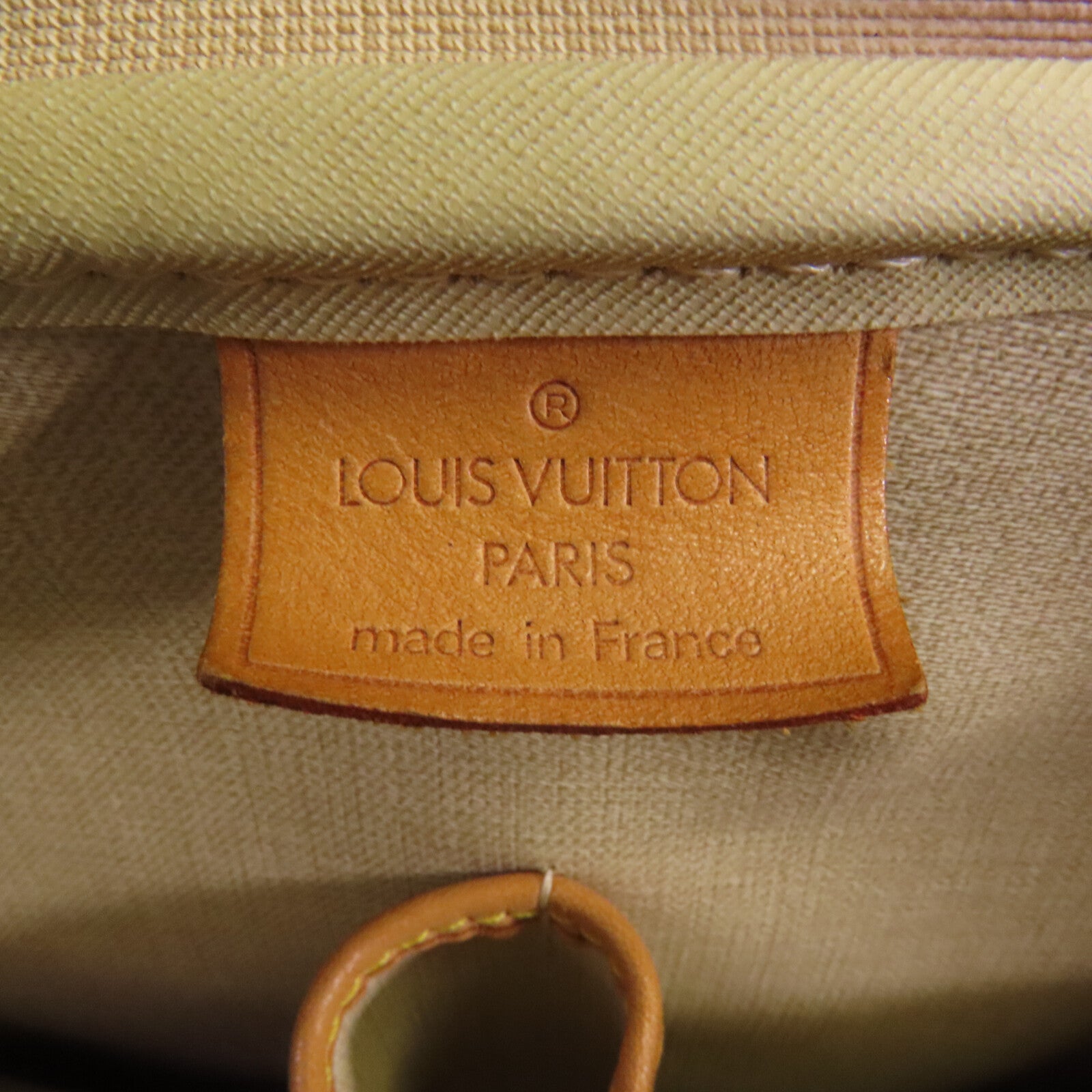 LOUIS VUITTON Monogram Deauville金扣手挽袋