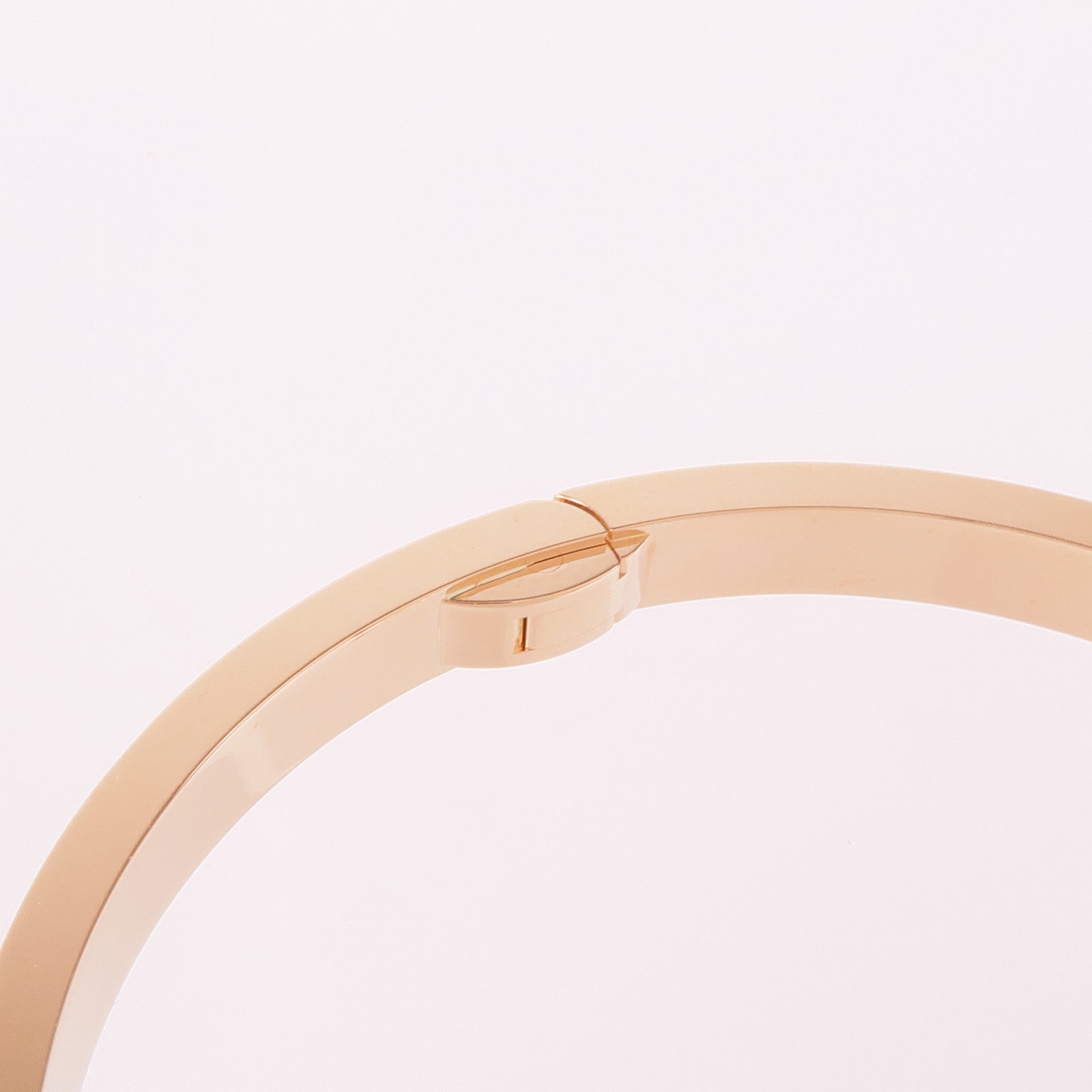 CARTIER 18K玫瑰金Love Bracelet鑽石手鏈Cartier#16